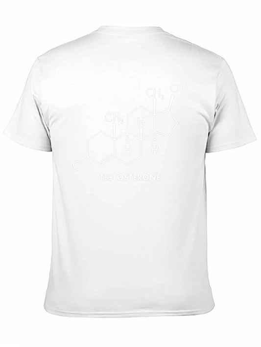 Testosterone Molecule Graphic T-Shirt