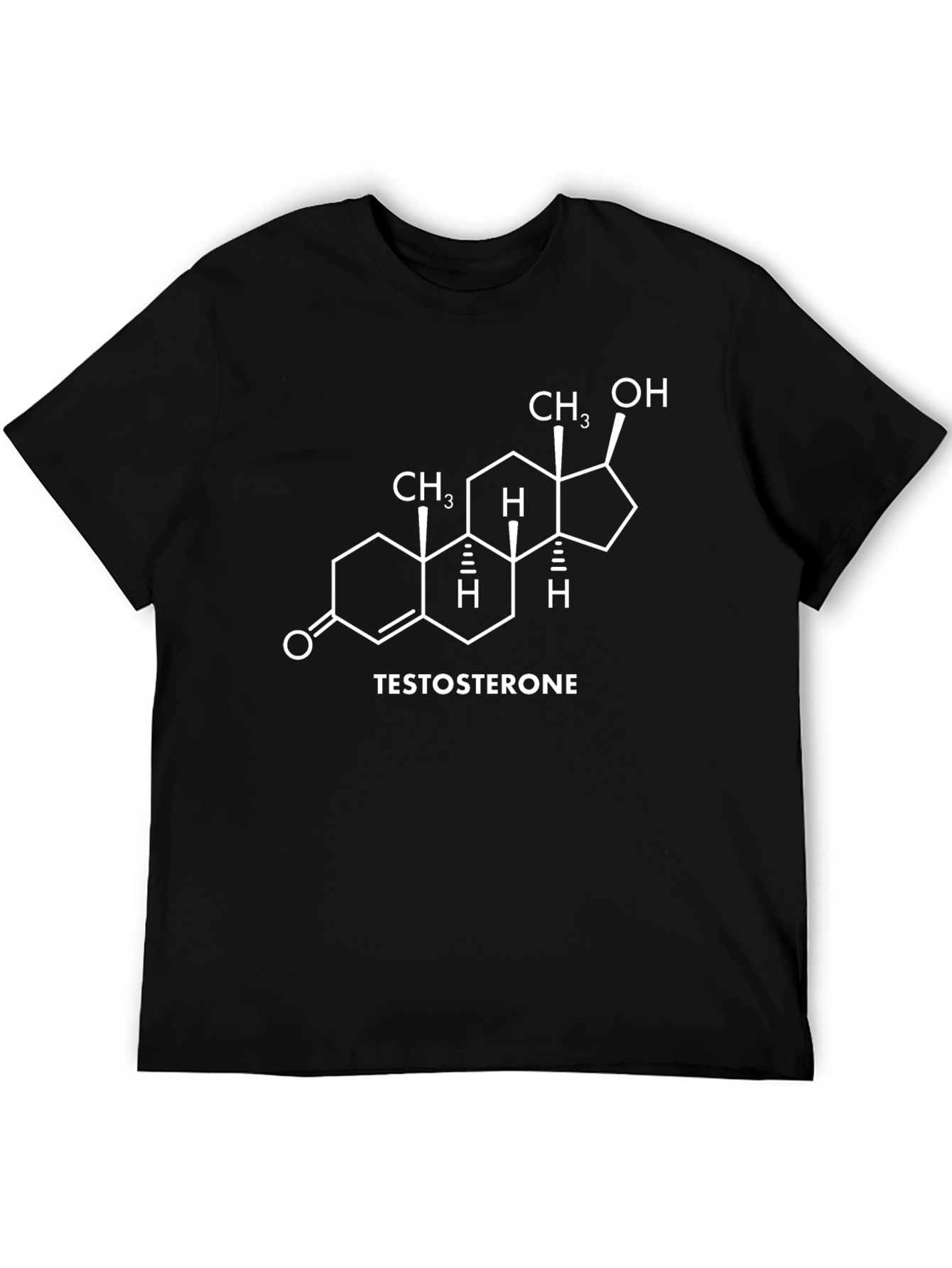 Testosterone Molecule Graphic T-Shirt