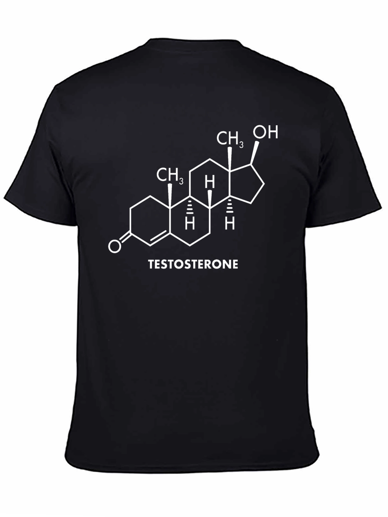 Testosterone Molecule Graphic T-Shirt