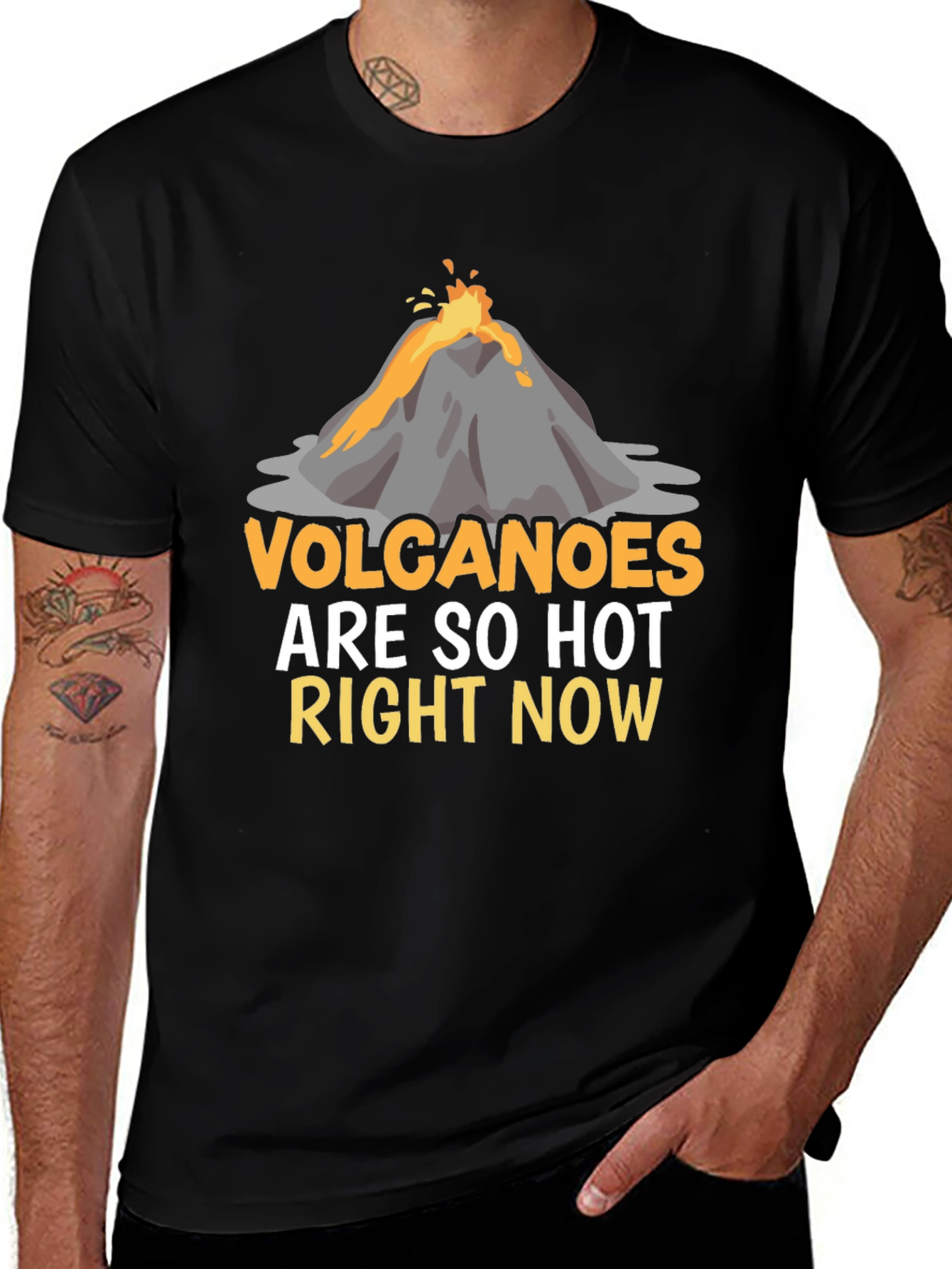 Volcanoes are so hot right now T-shirt