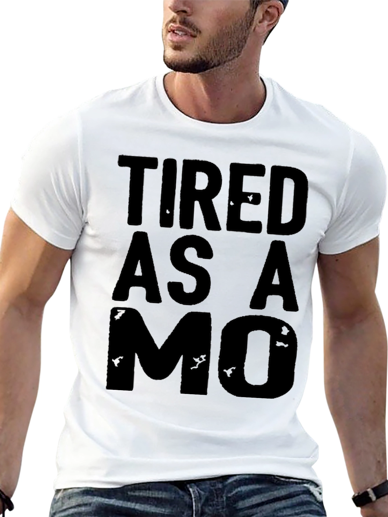 Tired as a MO T-Shirt - Black