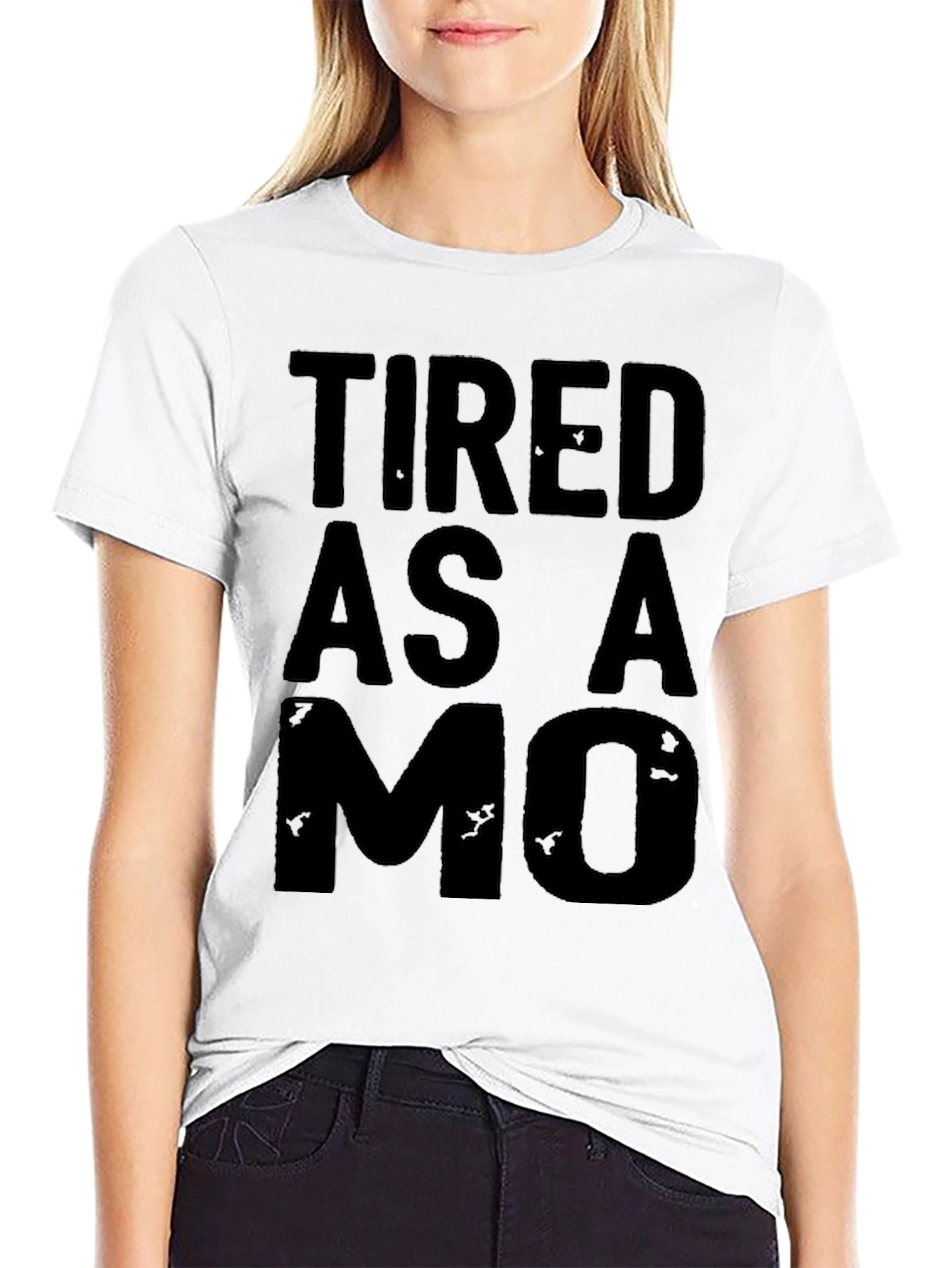 Tired as a MO T-Shirt - Black