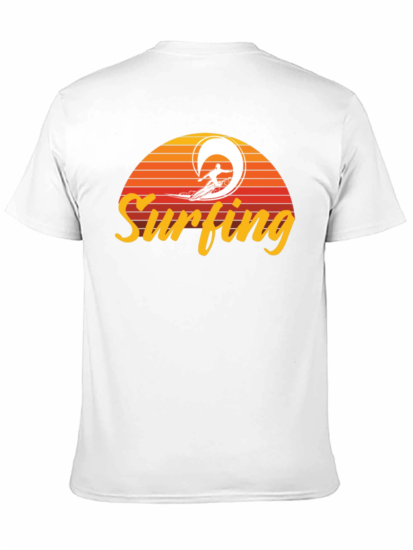Surfing Sunset Graphic Tee