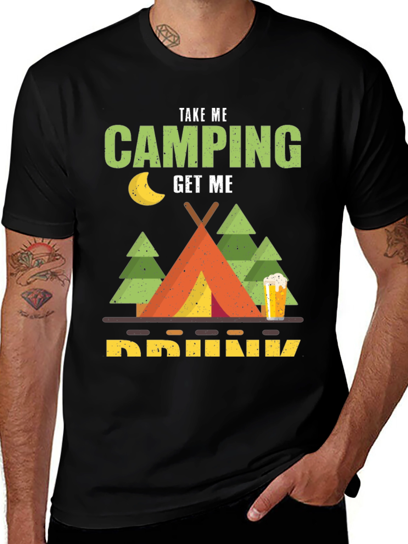 Take Me Camping Get Me Drunk T-Shirt