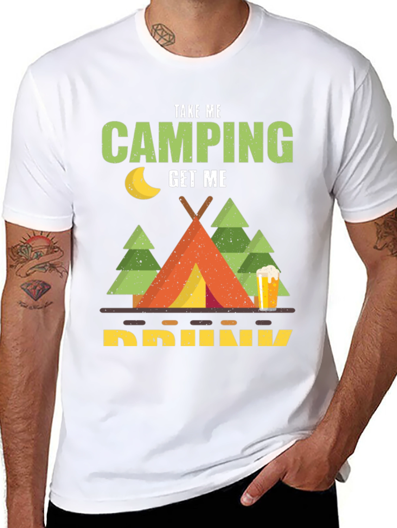 Take Me Camping Get Me Drunk T-Shirt