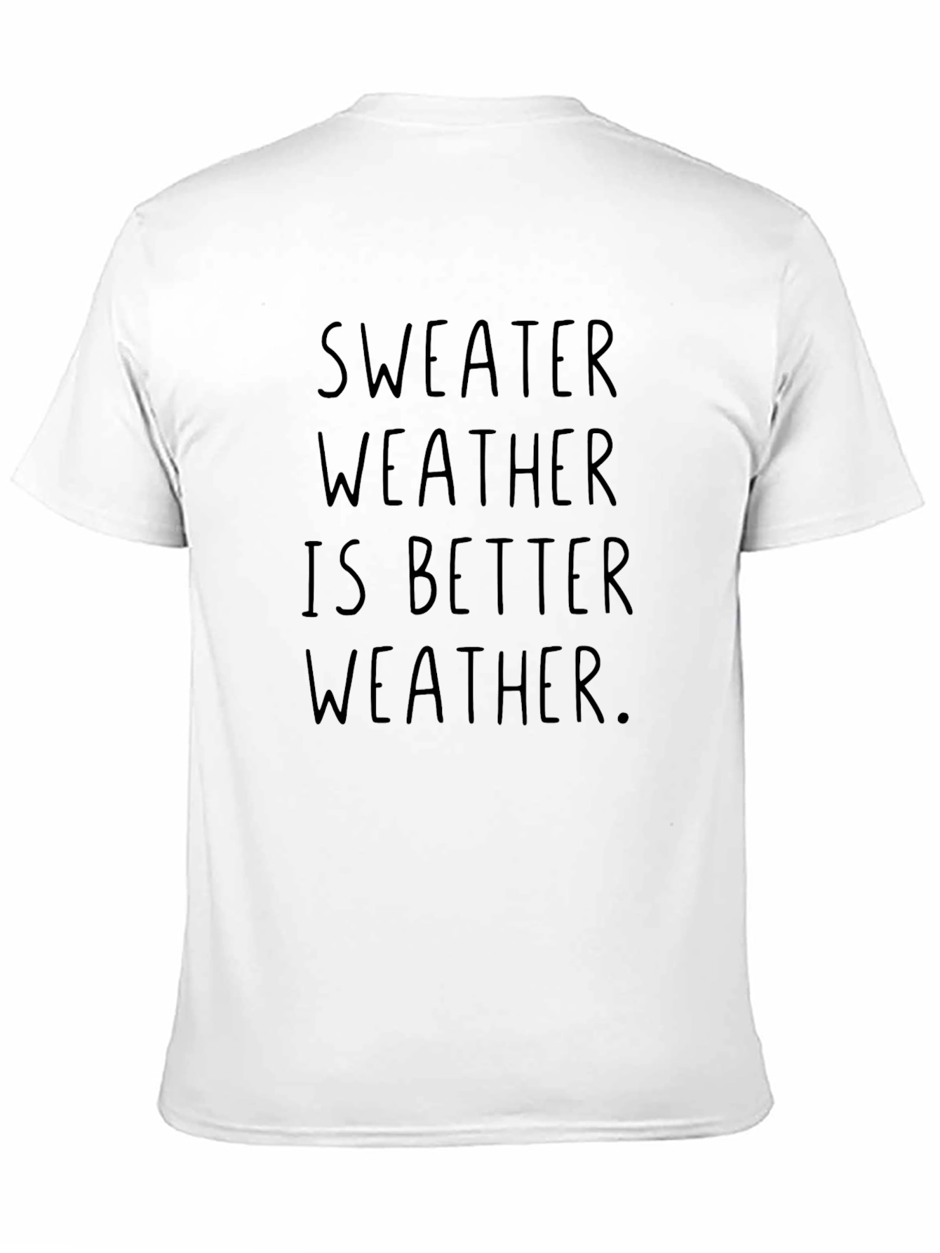 Sweater Weather Graphic Tee - Comfy Casual Style