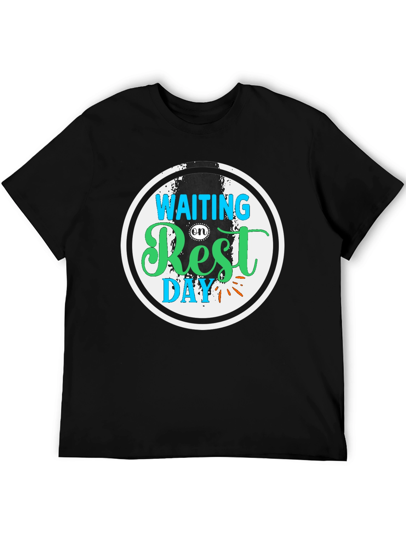 Waiting on Rest Day T-Shirt - Fitness Apparel