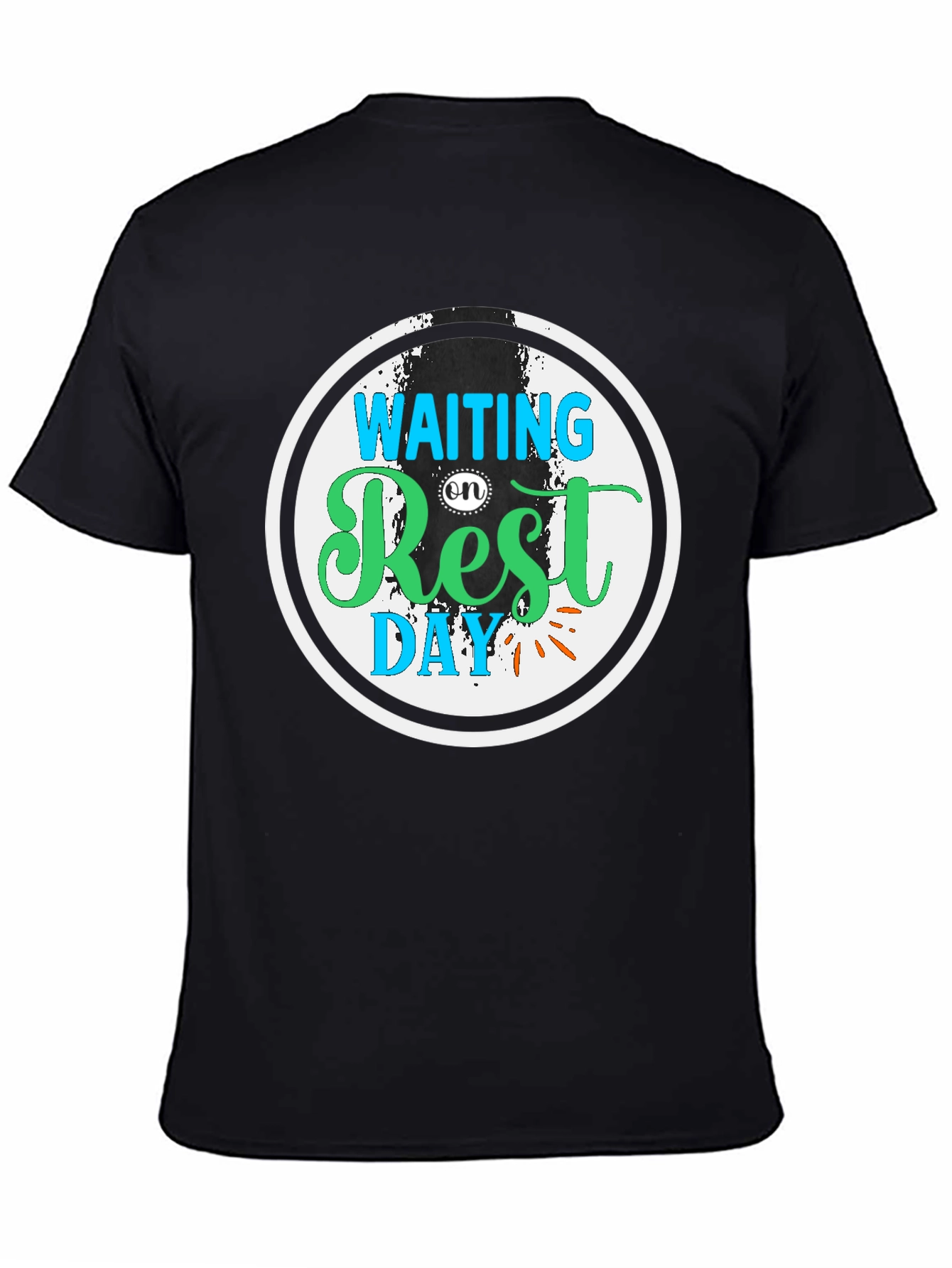 Waiting on Rest Day T-Shirt - Fitness Apparel