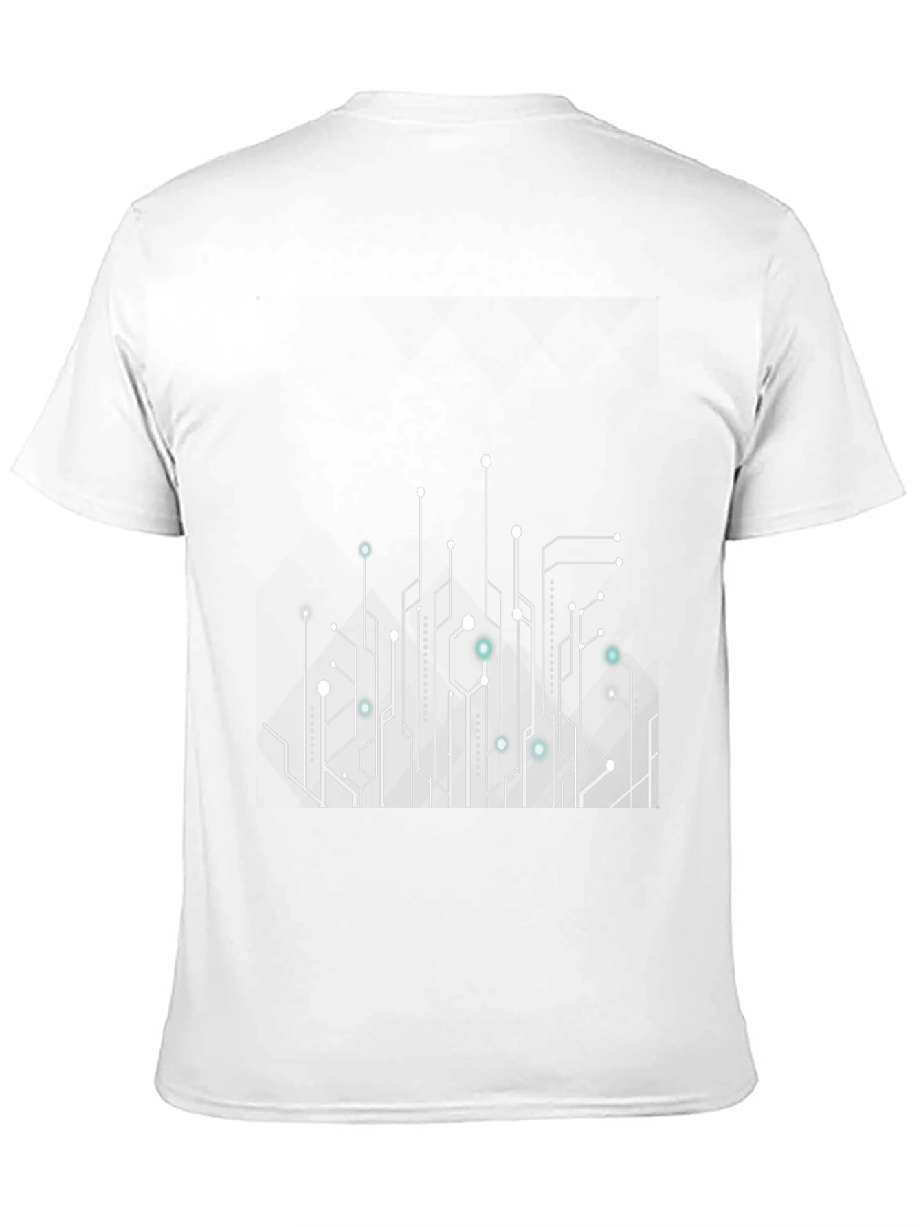 Tech Circuit T-Shirt - Stylish Modern Design