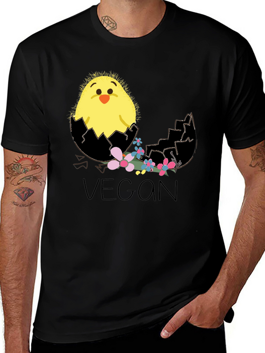 Vegan Chick T-Shirt - Cute Easter Tee