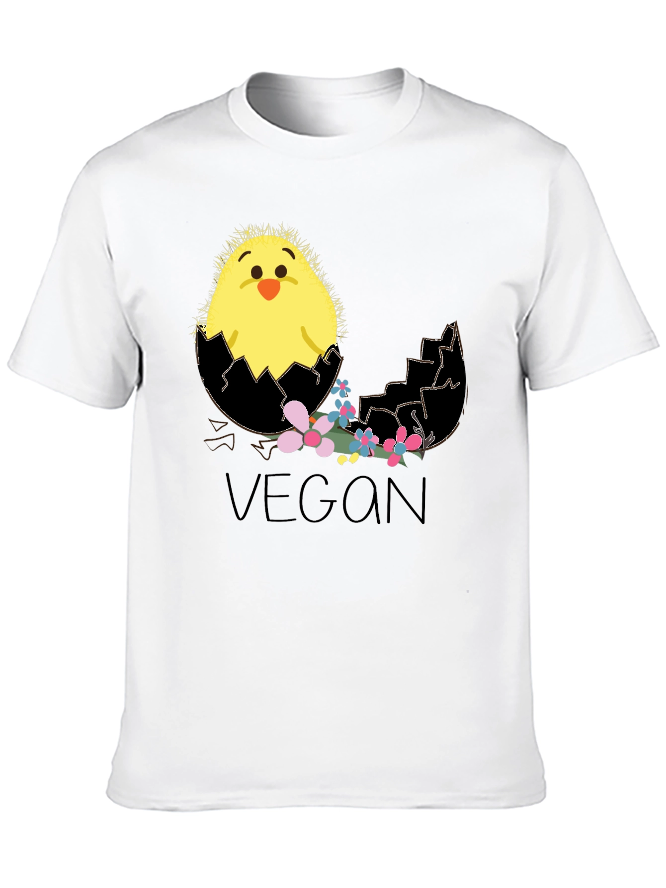 Vegan Chick T-Shirt - Cute Easter Tee