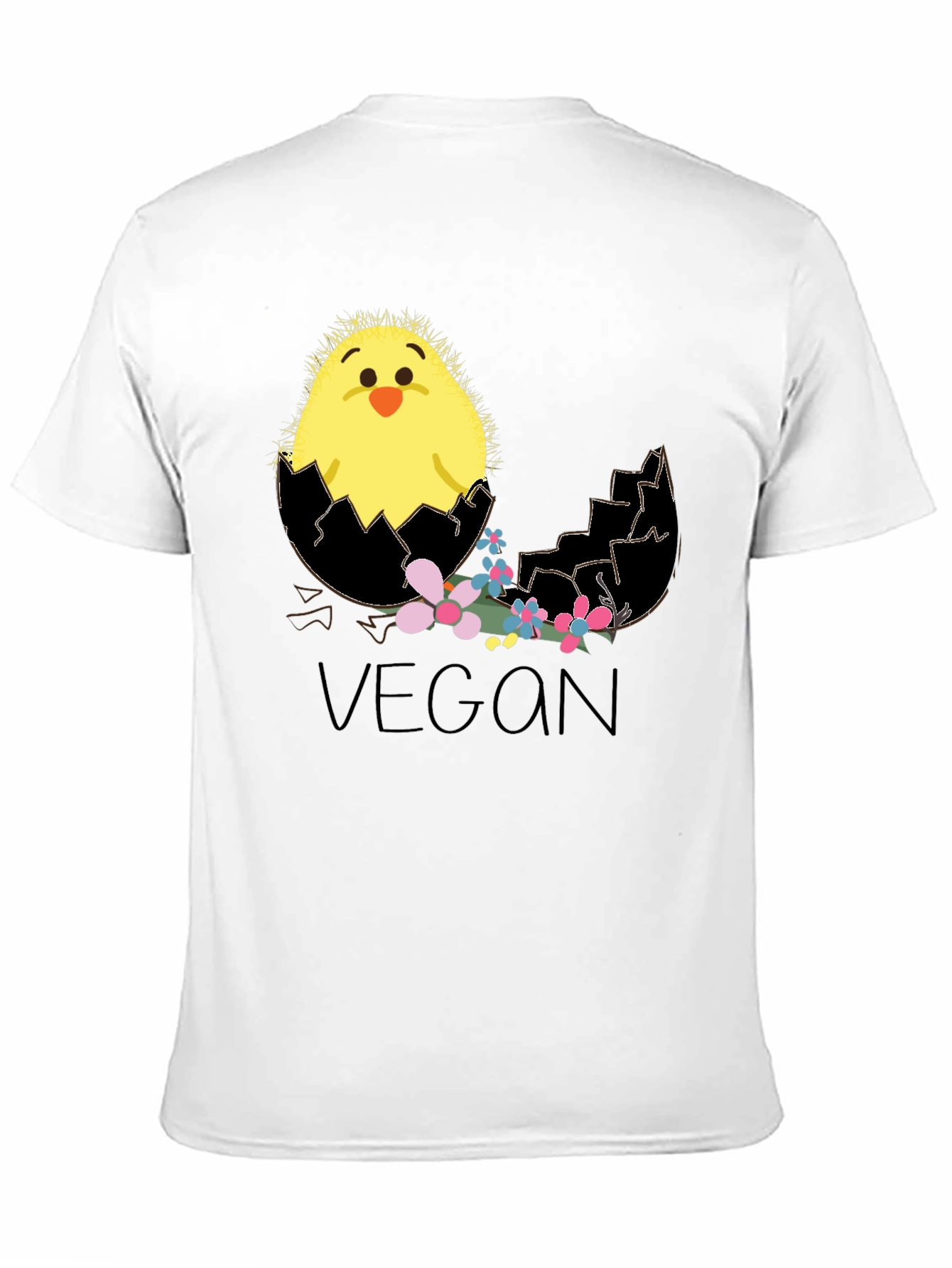 Vegan Chick T-Shirt - Cute Easter Tee