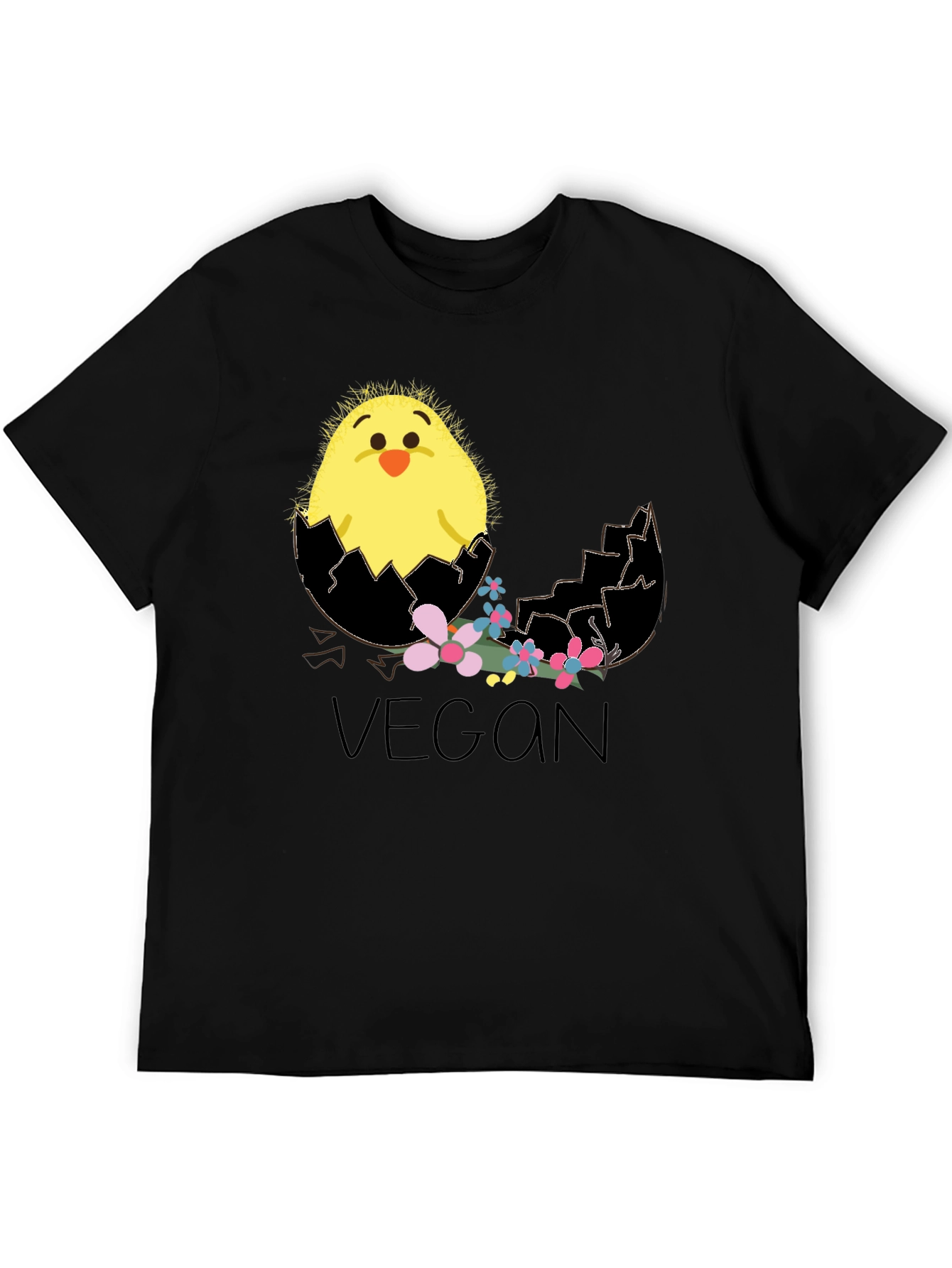 Vegan Chick T-Shirt - Cute Easter Tee
