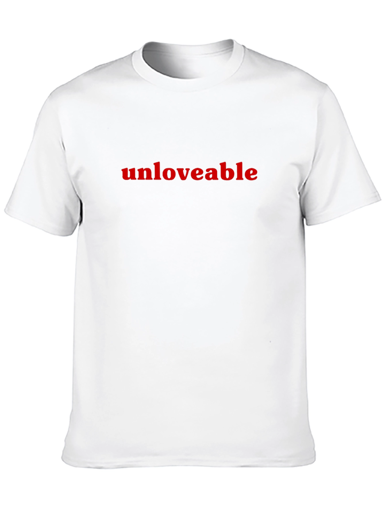 Unloveable Graphic Tee - Bold Statement T-Shirt