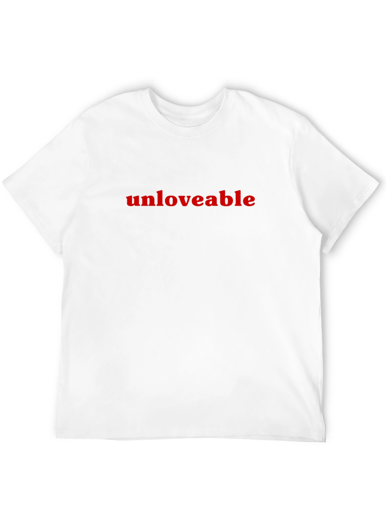 Unloveable Graphic Tee - Bold Statement T-Shirt