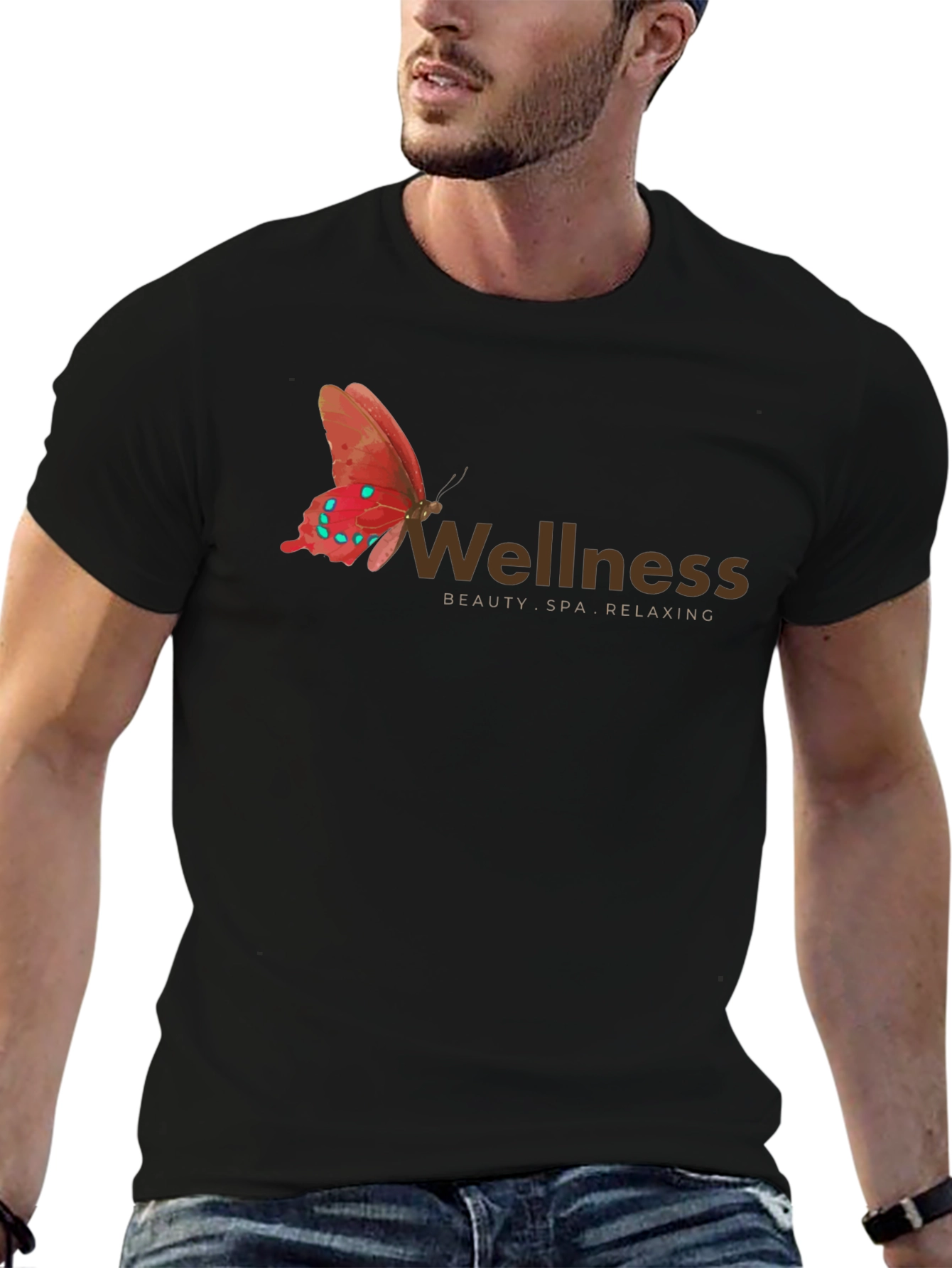 Wellness Beauty Spa Relaxing Graphic T-Shirt