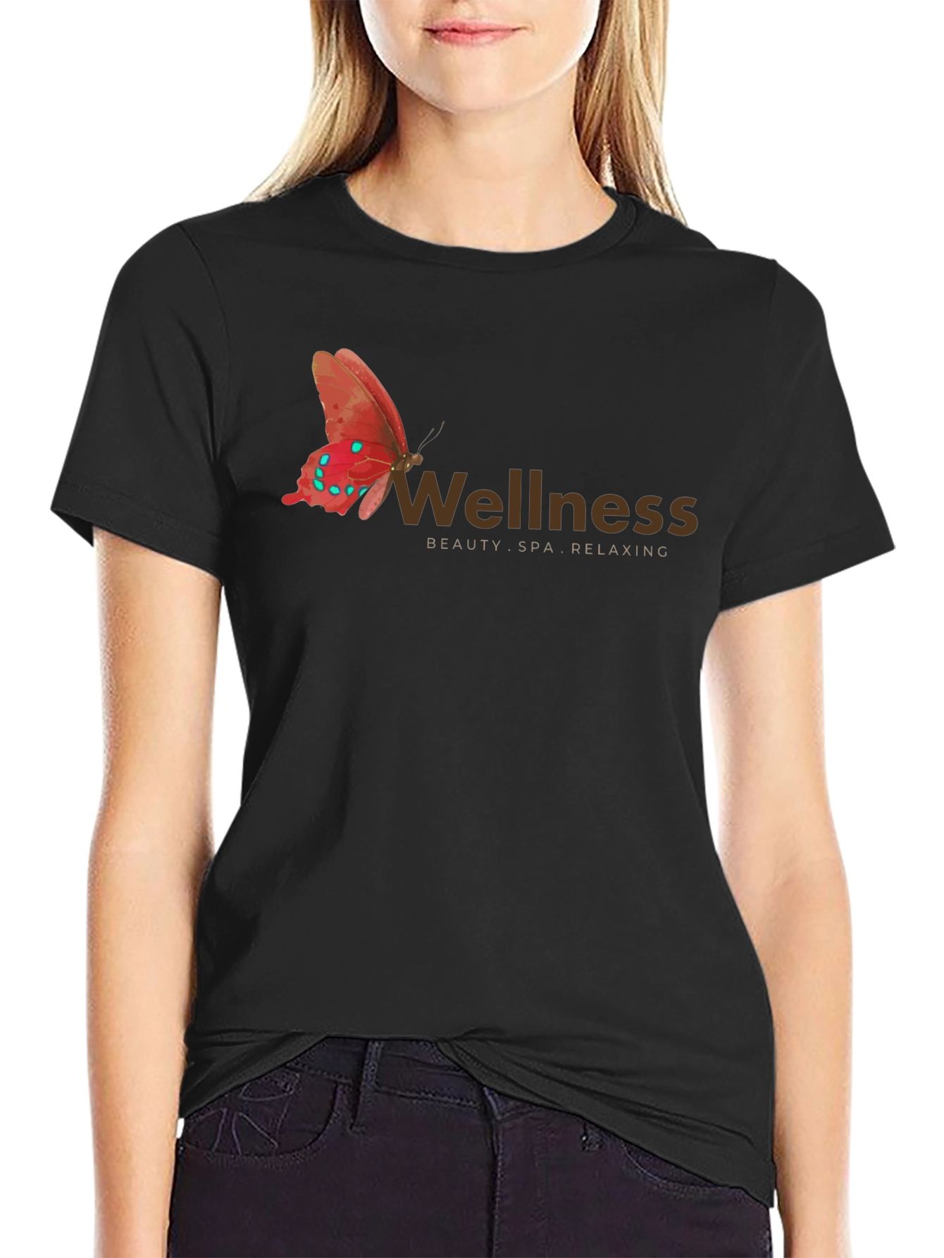 Wellness Beauty Spa Relaxing Graphic T-Shirt