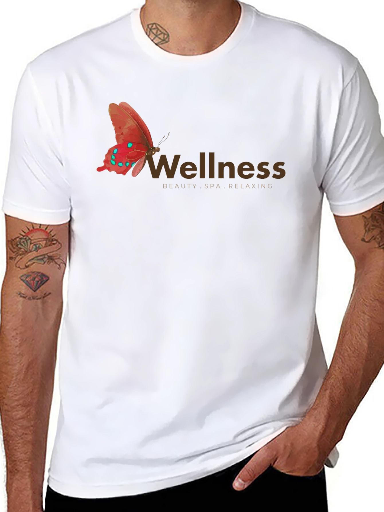 Wellness Beauty Spa Relaxing Graphic T-Shirt