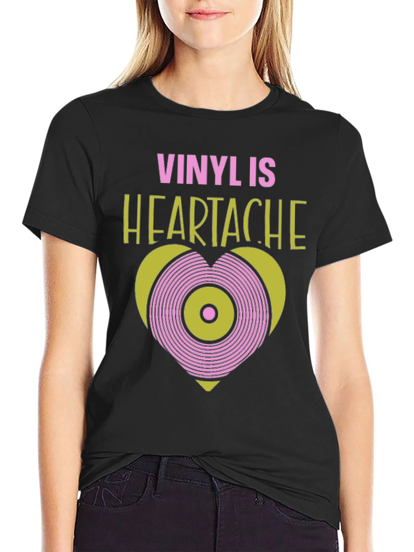 Vinyl is Heartache T-Shirt