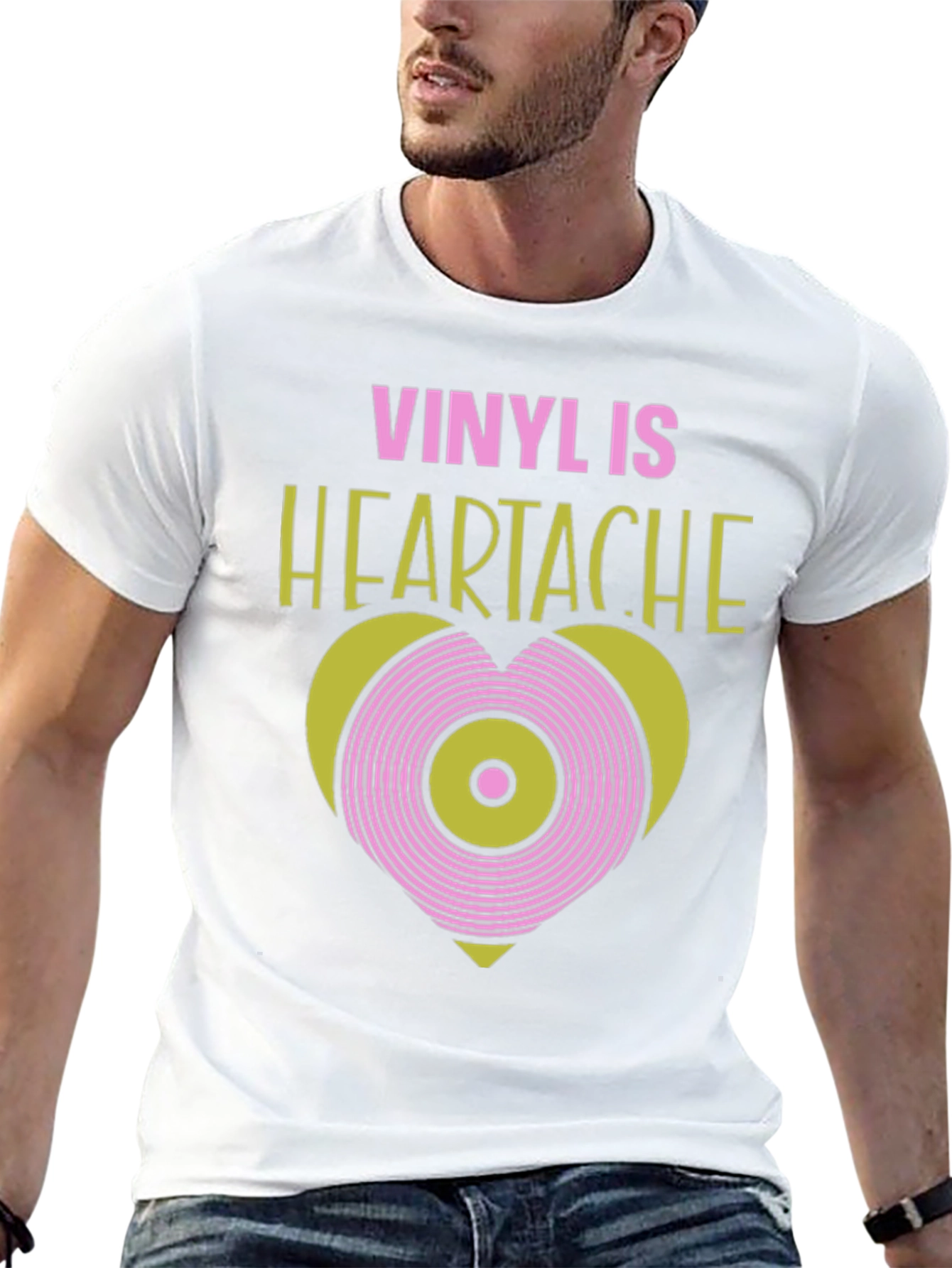 Vinyl is Heartache T-Shirt
