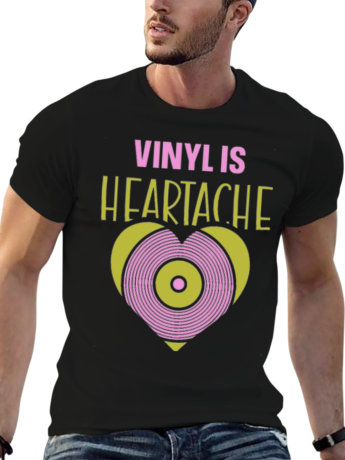 Vinyl is Heartache T-Shirt
