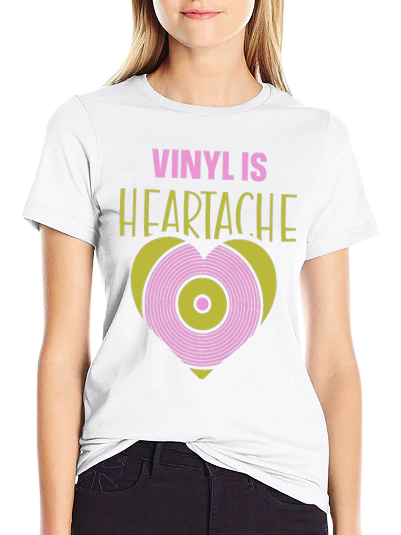 Vinyl is Heartache T-Shirt