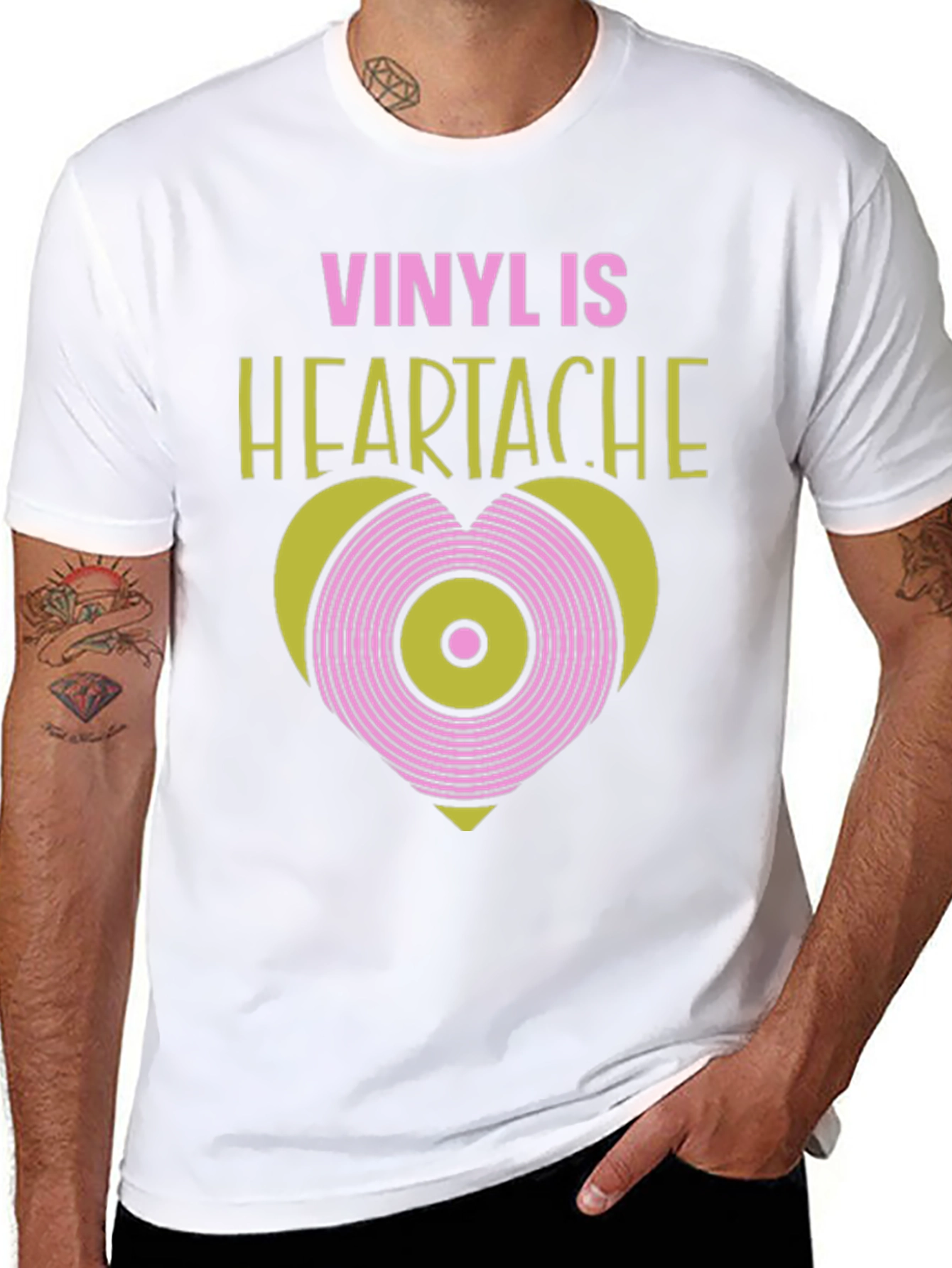 Vinyl is Heartache T-Shirt