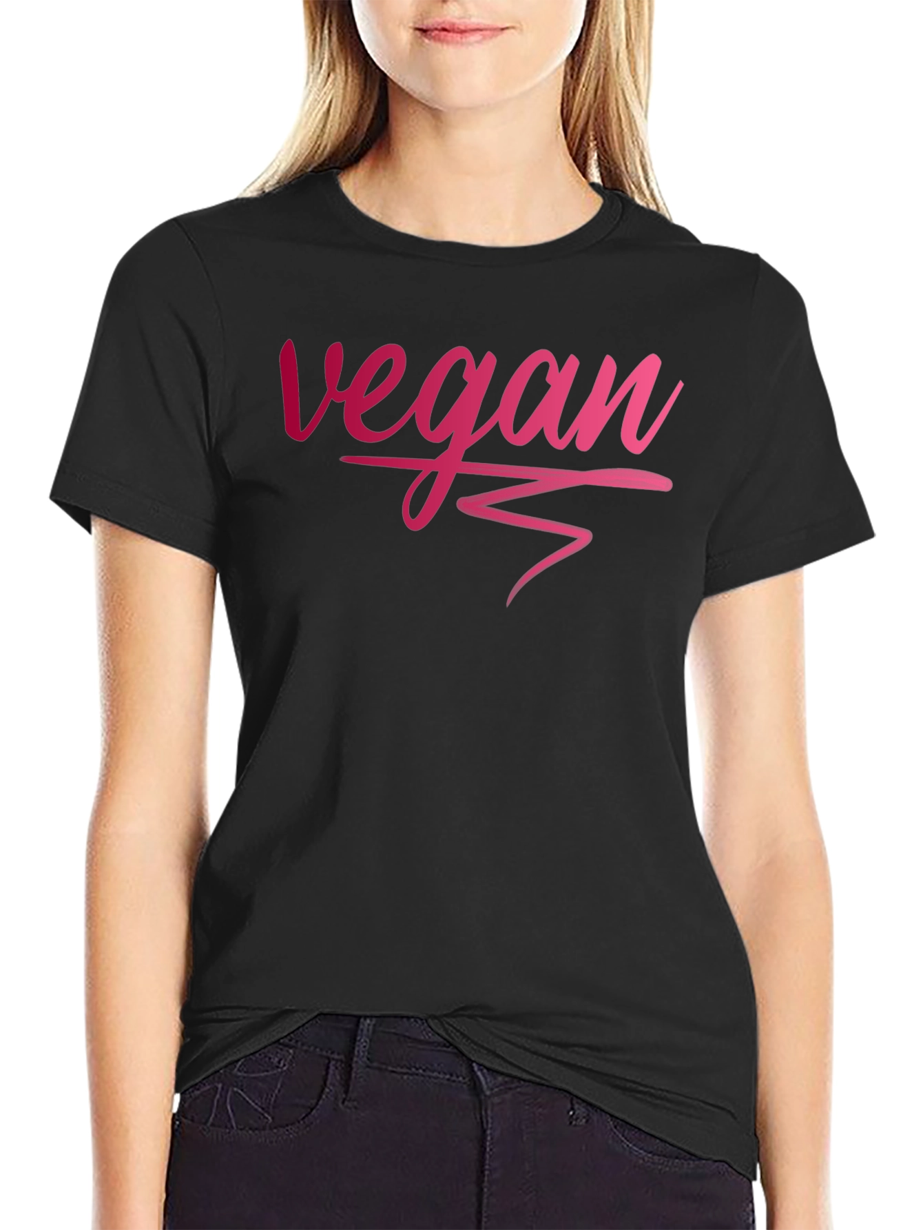 Vegan Graphic Tee - Stylish and Sustainable