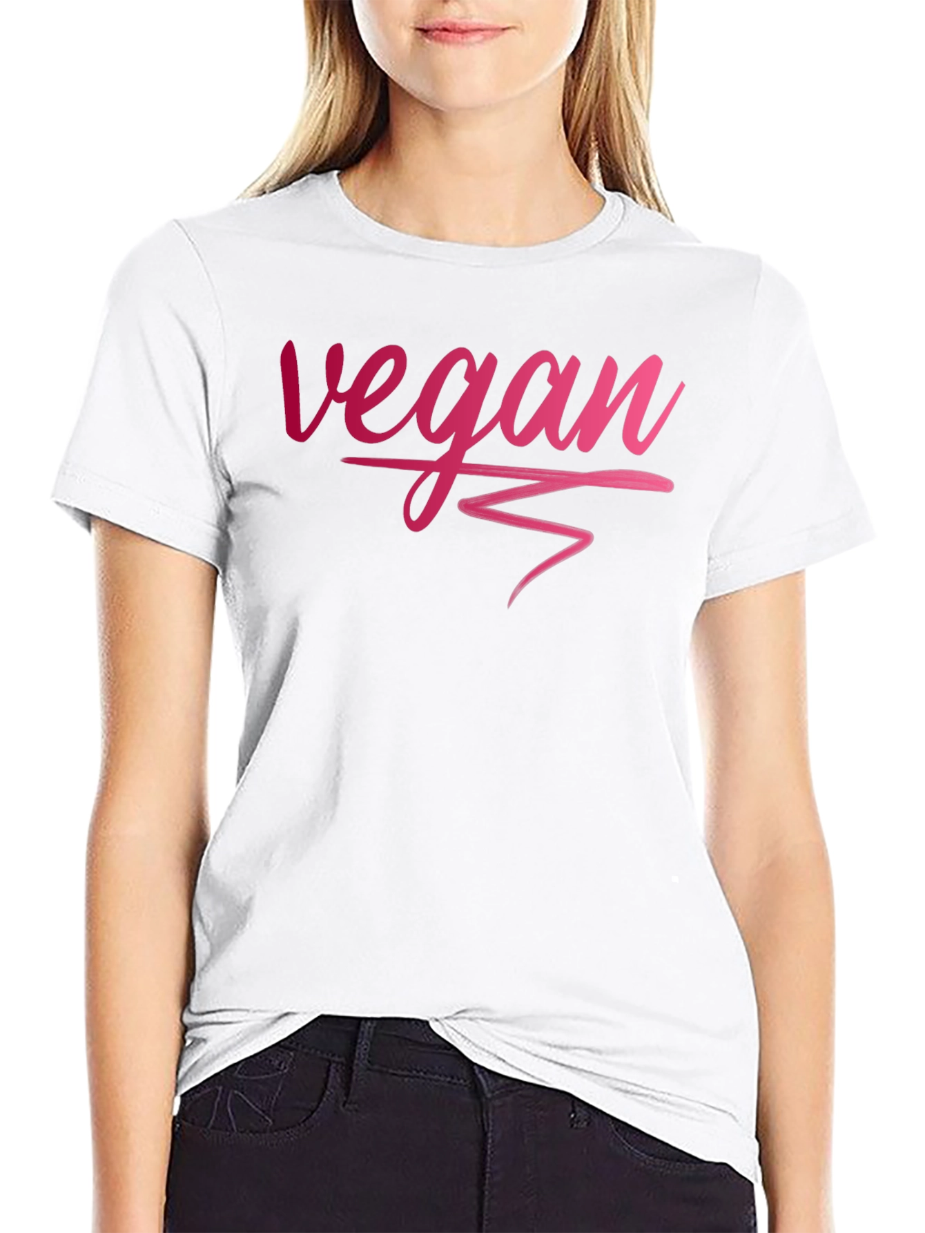 Vegan Graphic Tee - Stylish and Sustainable