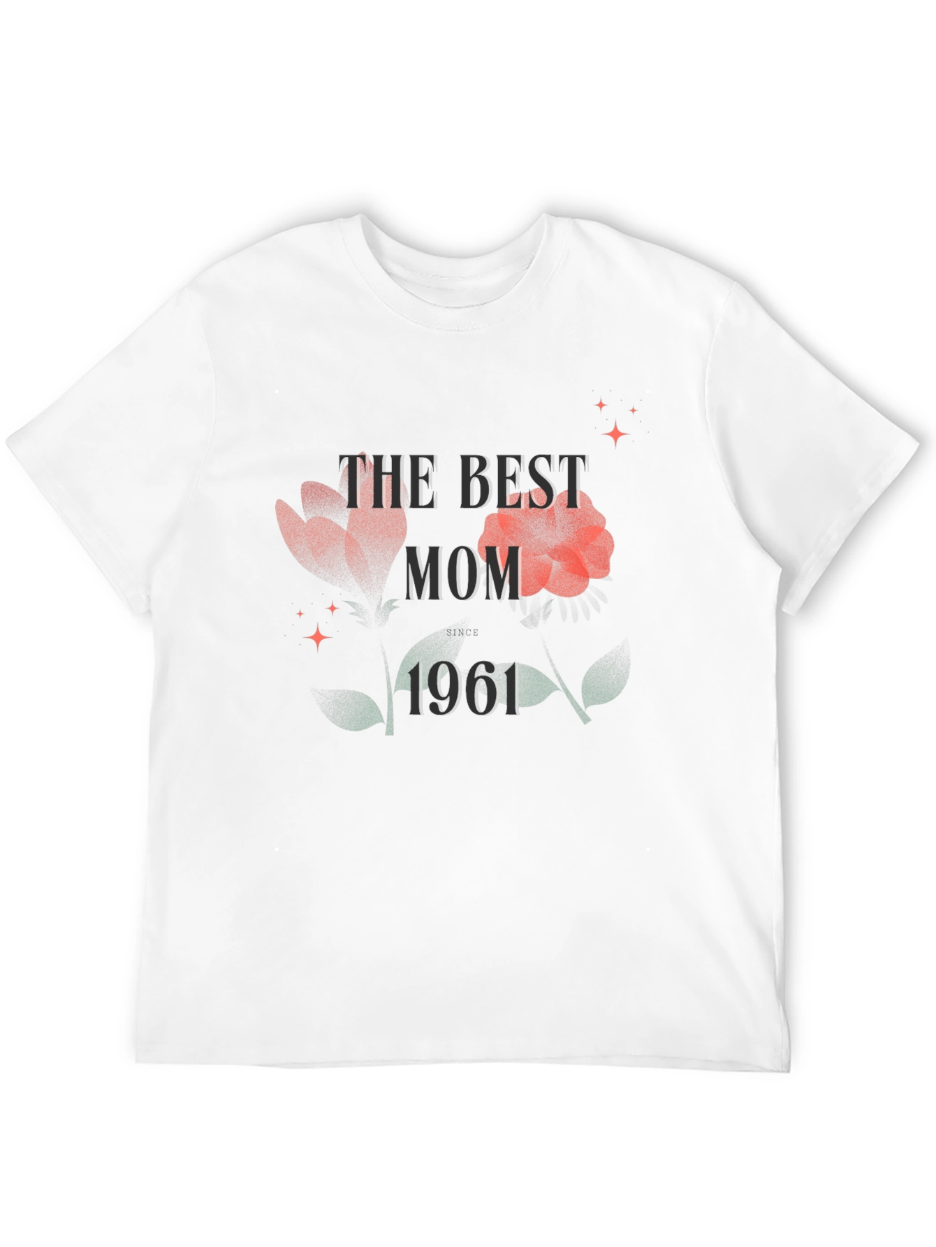 The Best Mom 1961 Floral T-Shirt