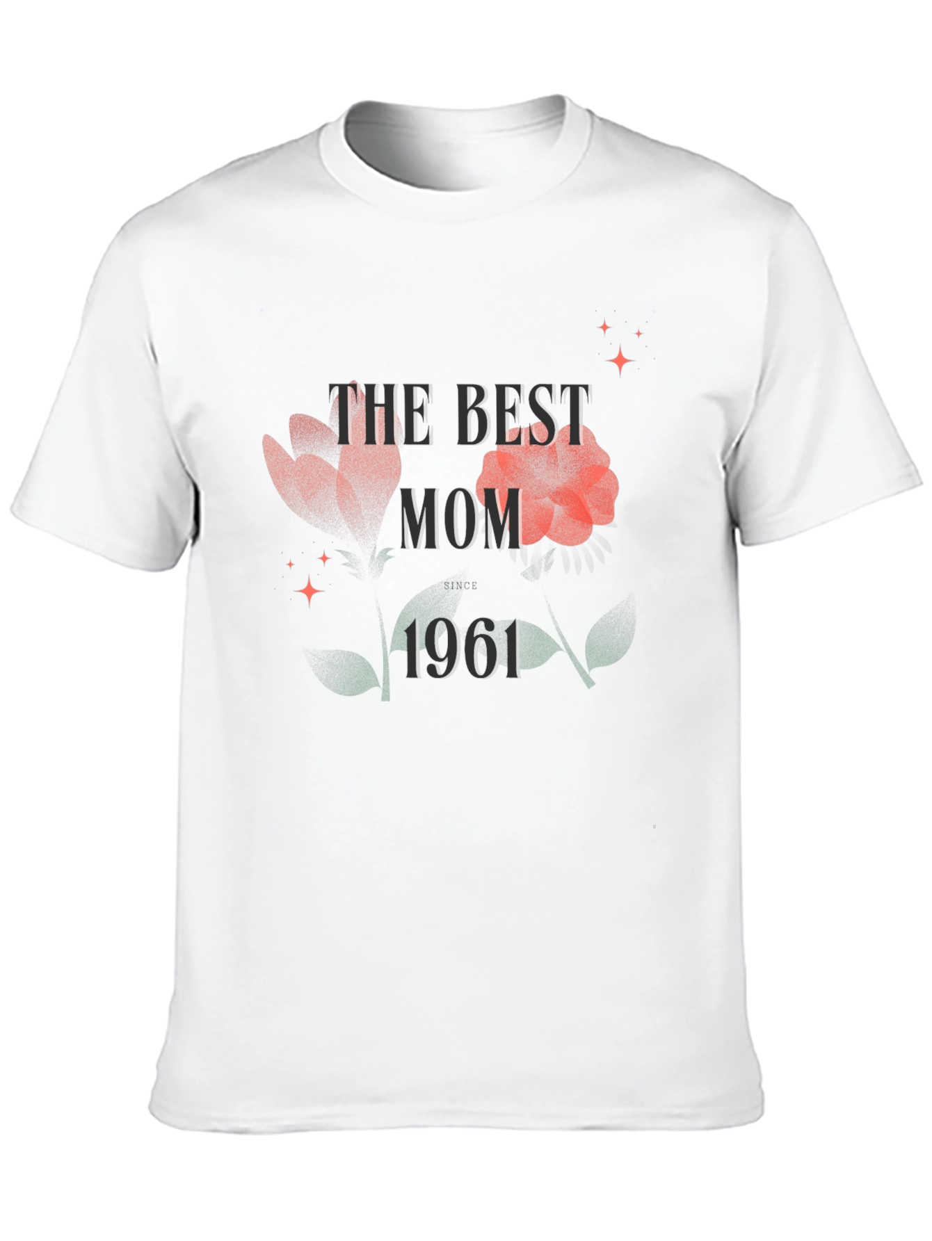 The Best Mom 1961 Floral T-Shirt
