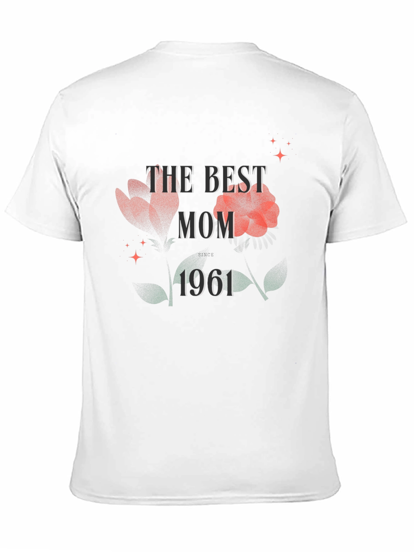 The Best Mom 1961 Floral T-Shirt