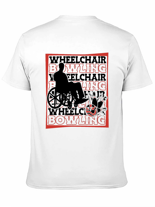 Wheelchair Bowling Graphic Tee