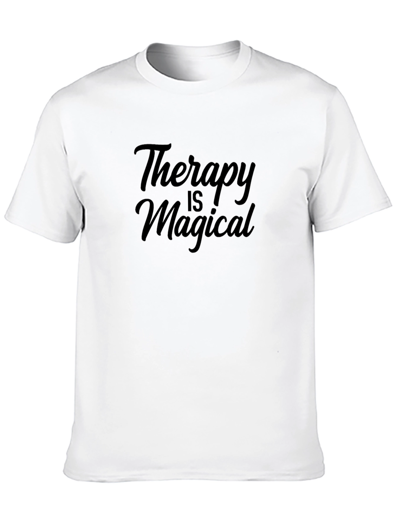 Therapy is Magical Black T-Shirt
