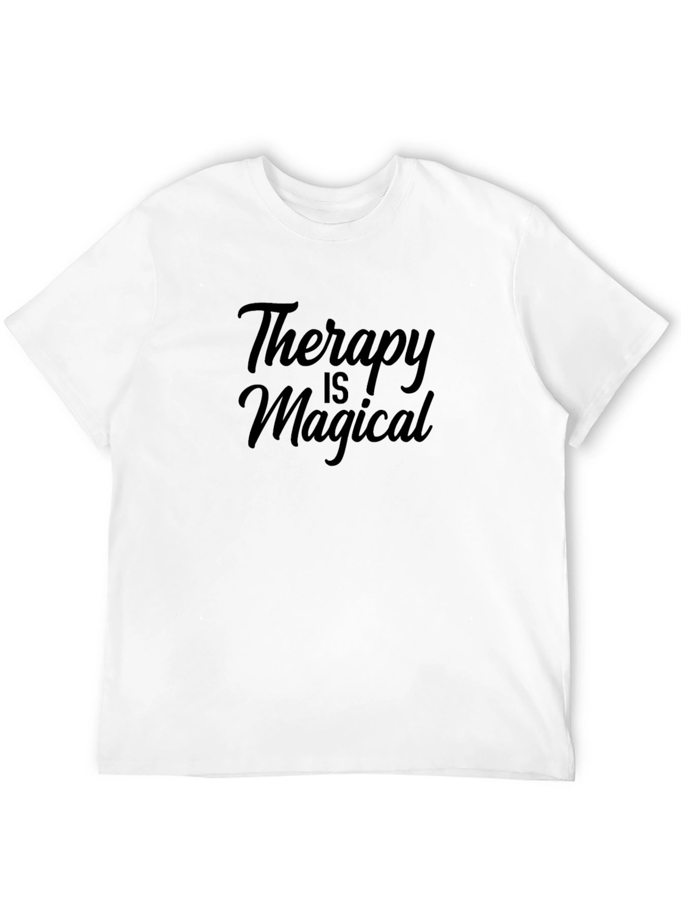 Therapy is Magical Black T-Shirt