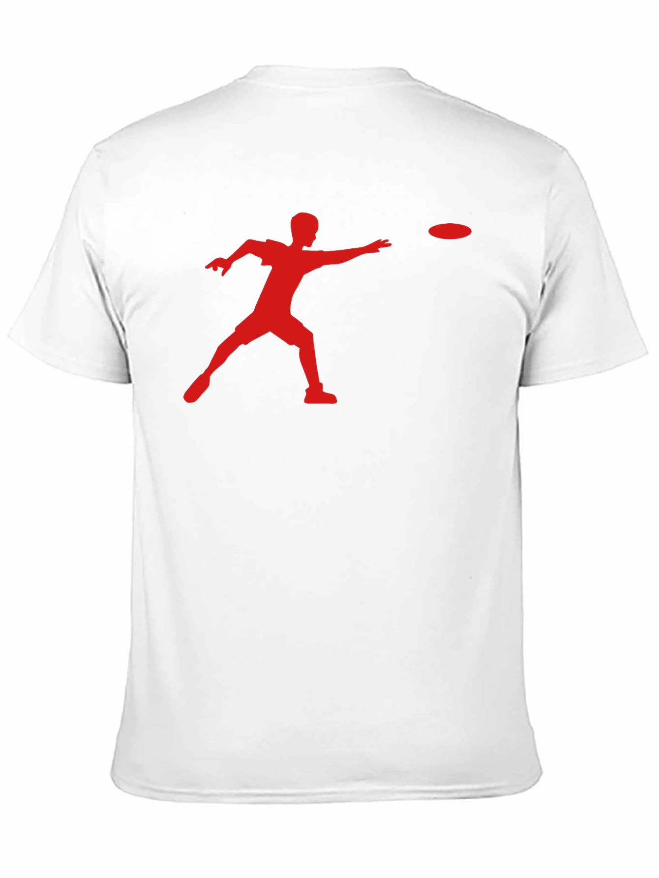 Ultimate Frisbee Graphic T-Shirt - Sporty Casual Tee
