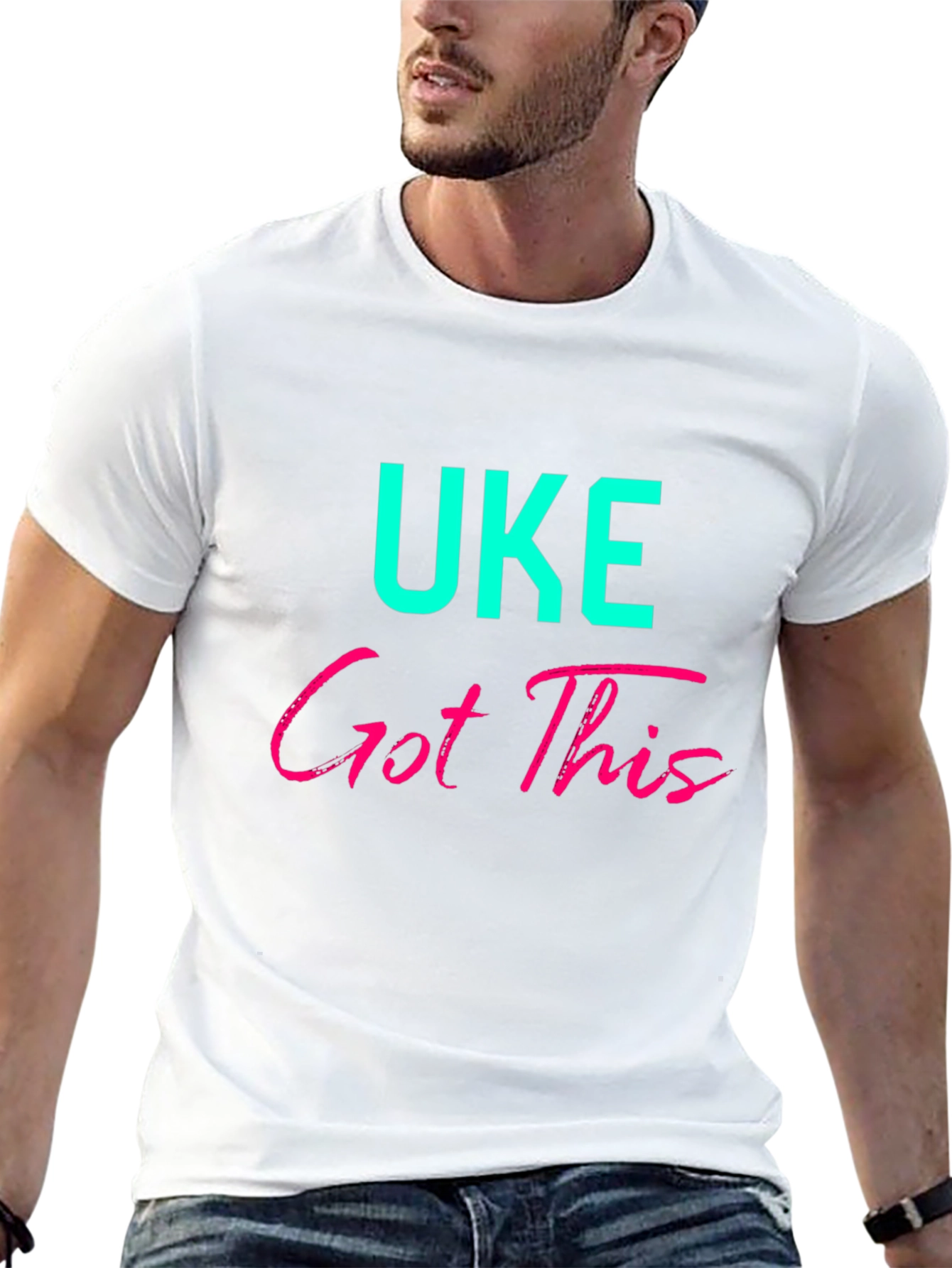 UKE Got This Graphic Tee - Black Cotton Blend