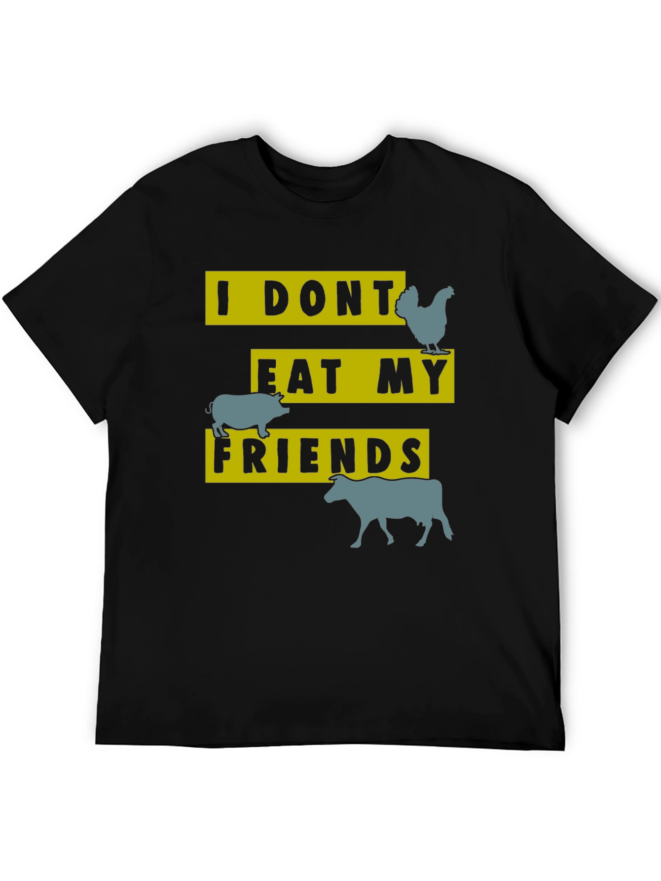 Vegan Tee - I Dont Eat My Friends