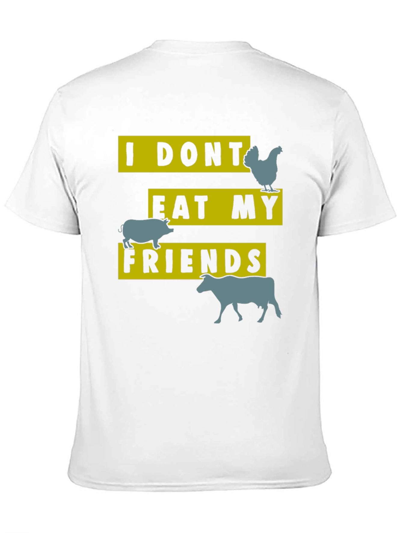 Vegan Tee - I Dont Eat My Friends