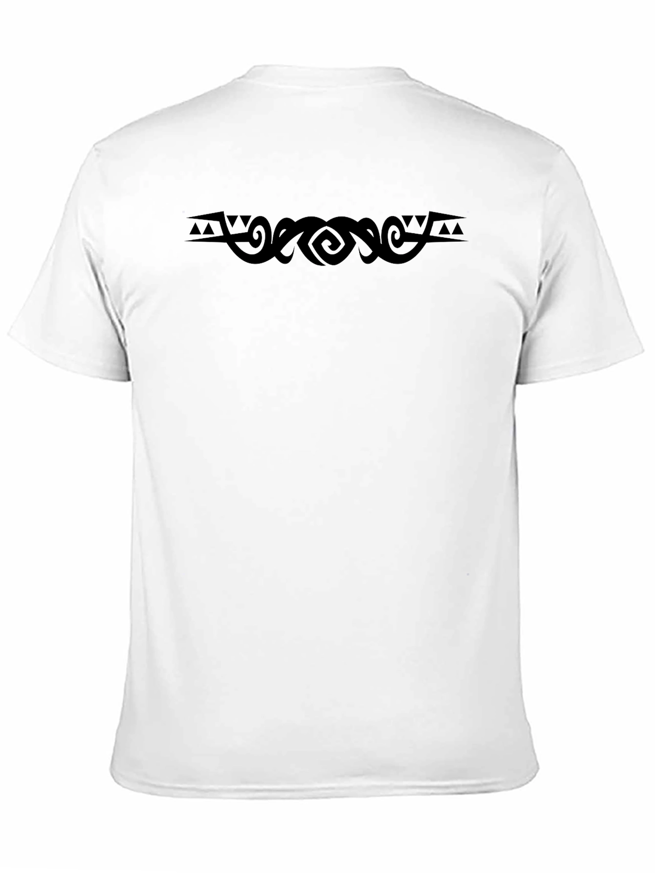 Tribal Tattoo Graphic Black T-Shirt
