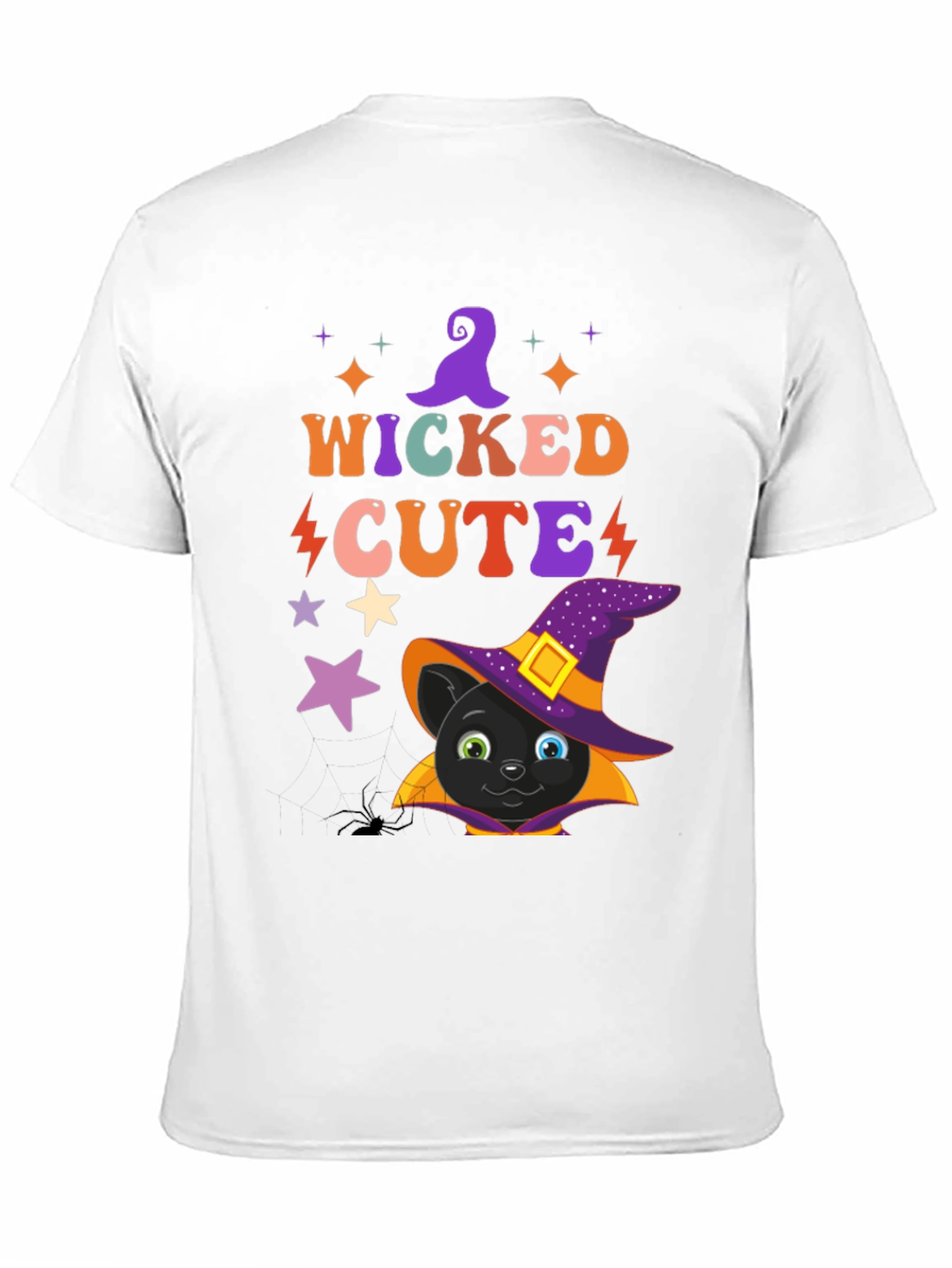 Wicked Cute Halloween Cat T-Shirt