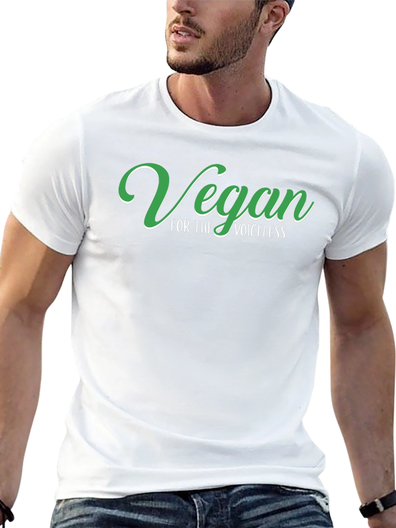 Vegan for the Voiceless Black T-Shirt