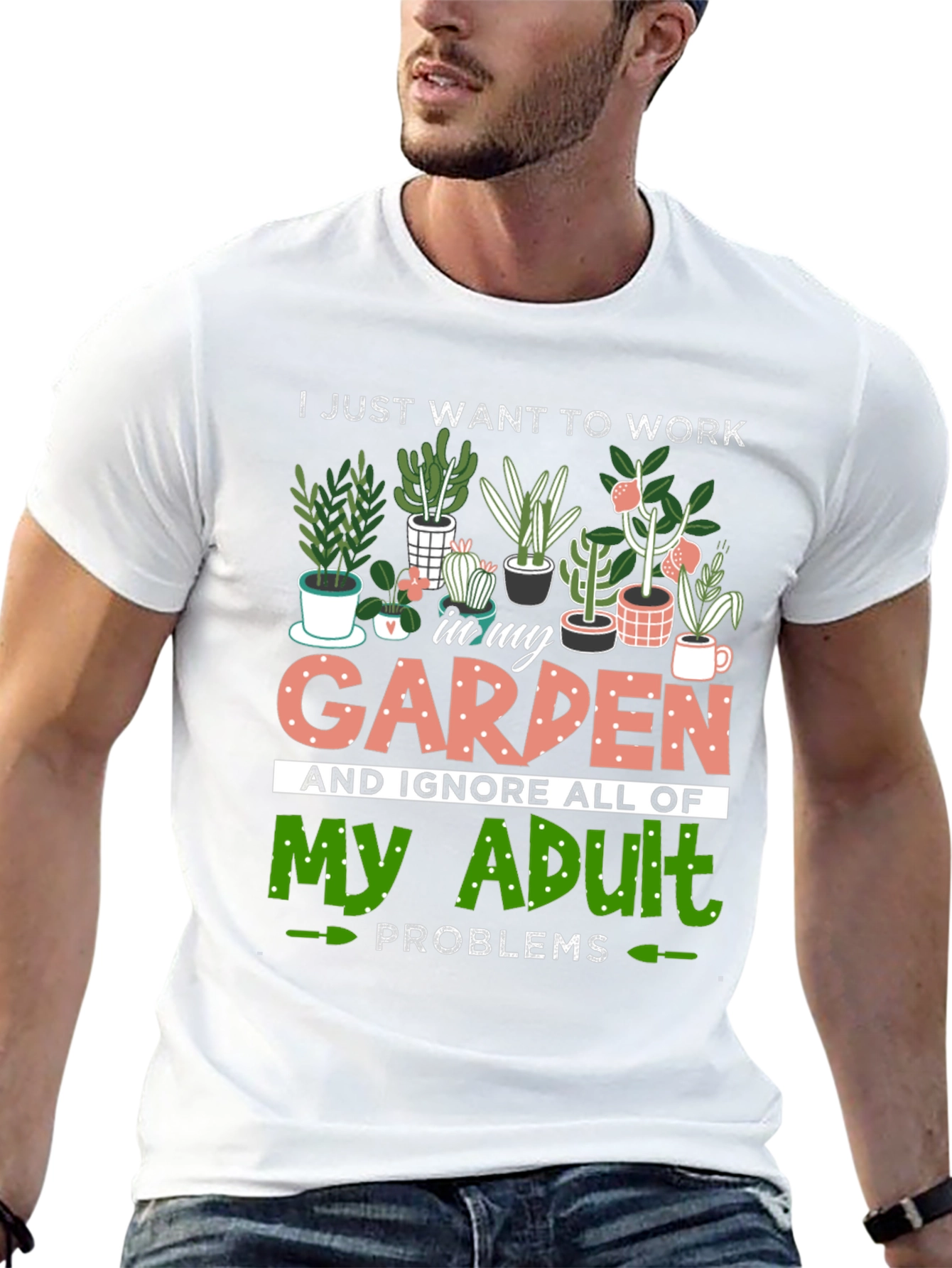 Work In My Garden Graphic T-Shirt
