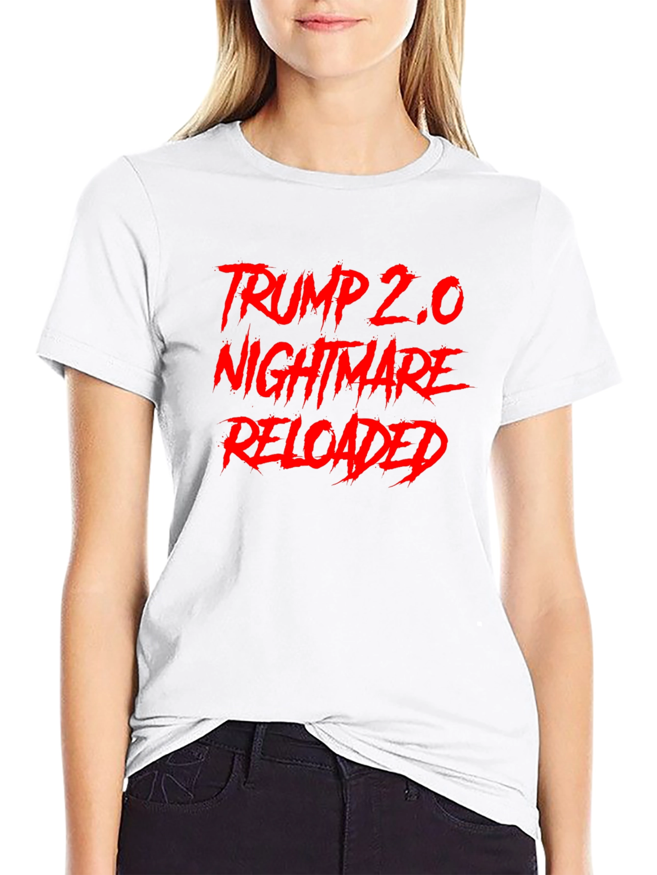 Trump 2.0 Nightmare Reloaded Graphic T-Shirt