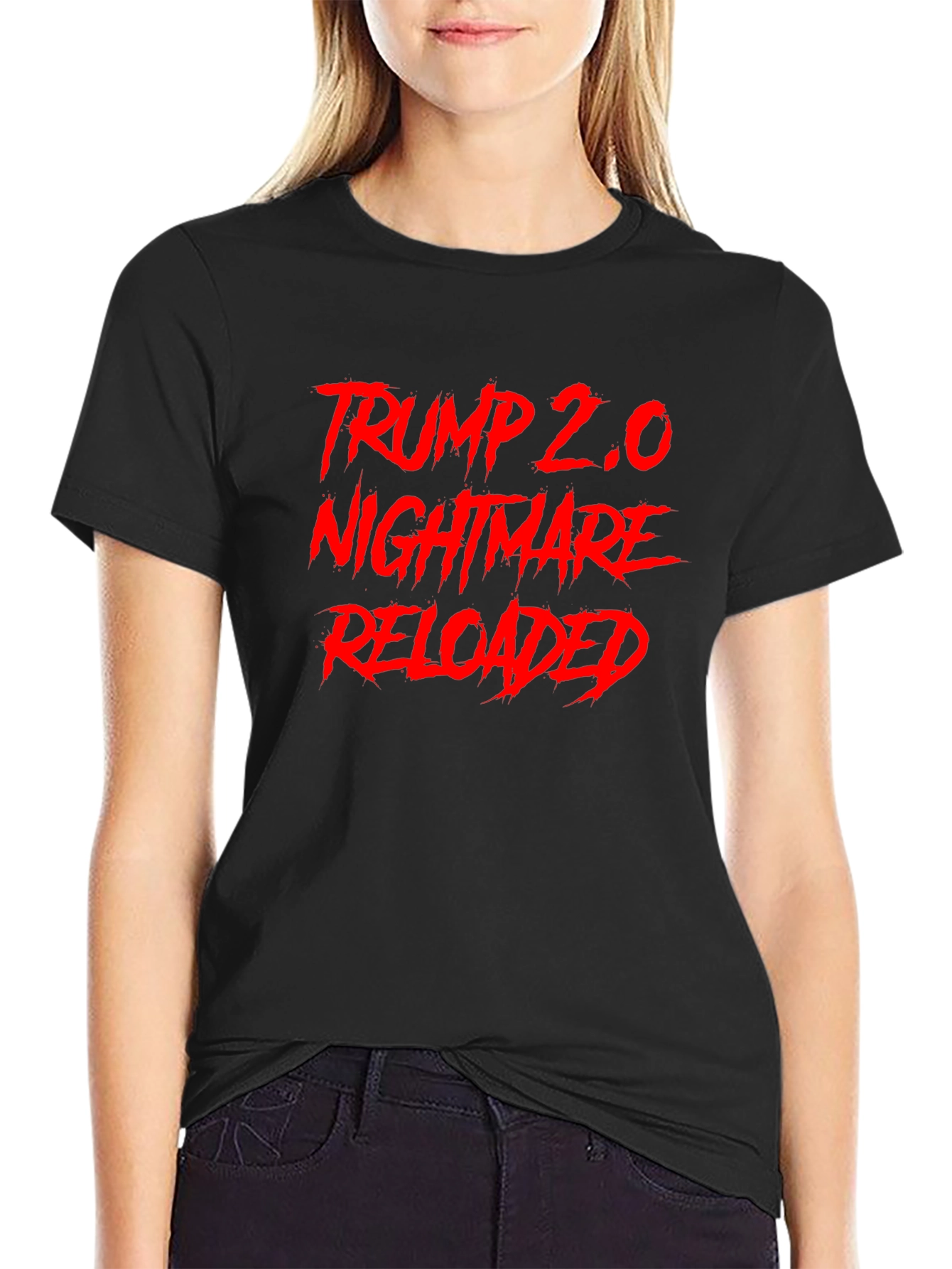 Trump 2.0 Nightmare Reloaded Graphic T-Shirt