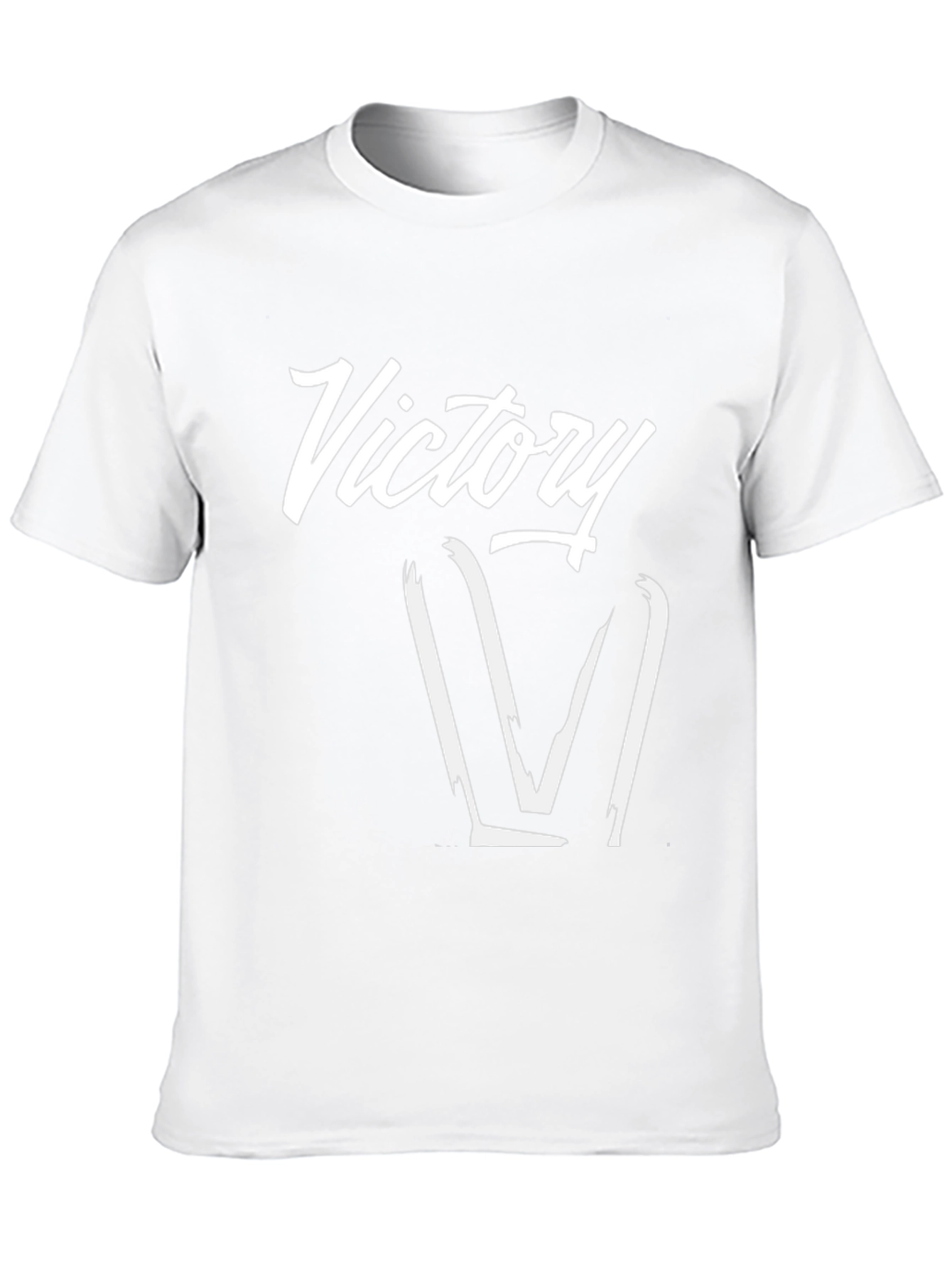 Victory Graphic Black T-Shirt for Men