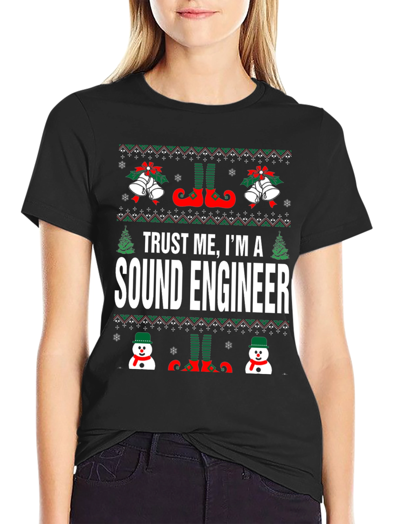 Trust Me Im A Sound Engineer Christmas T-Shirt