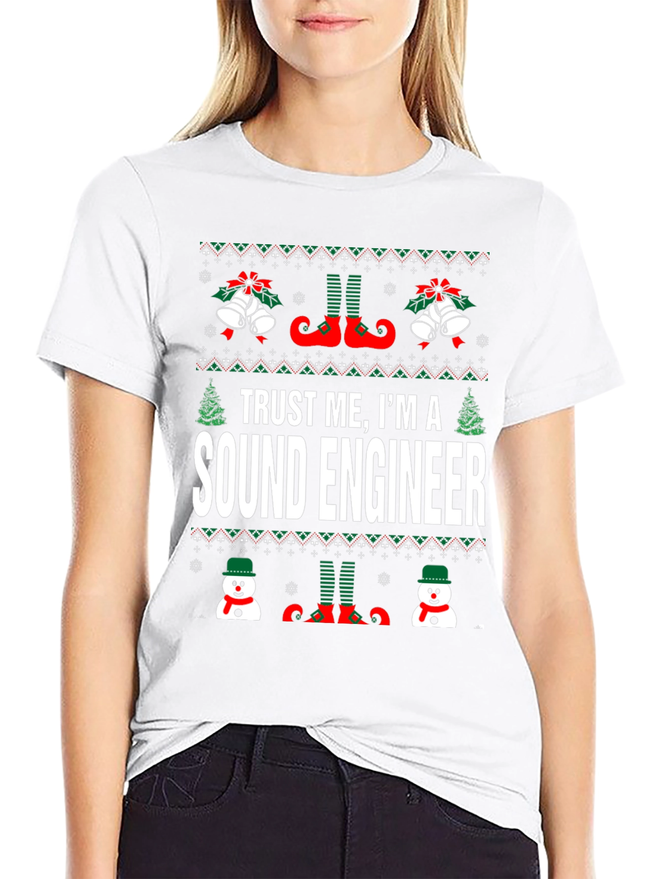 Trust Me Im A Sound Engineer Christmas T-Shirt
