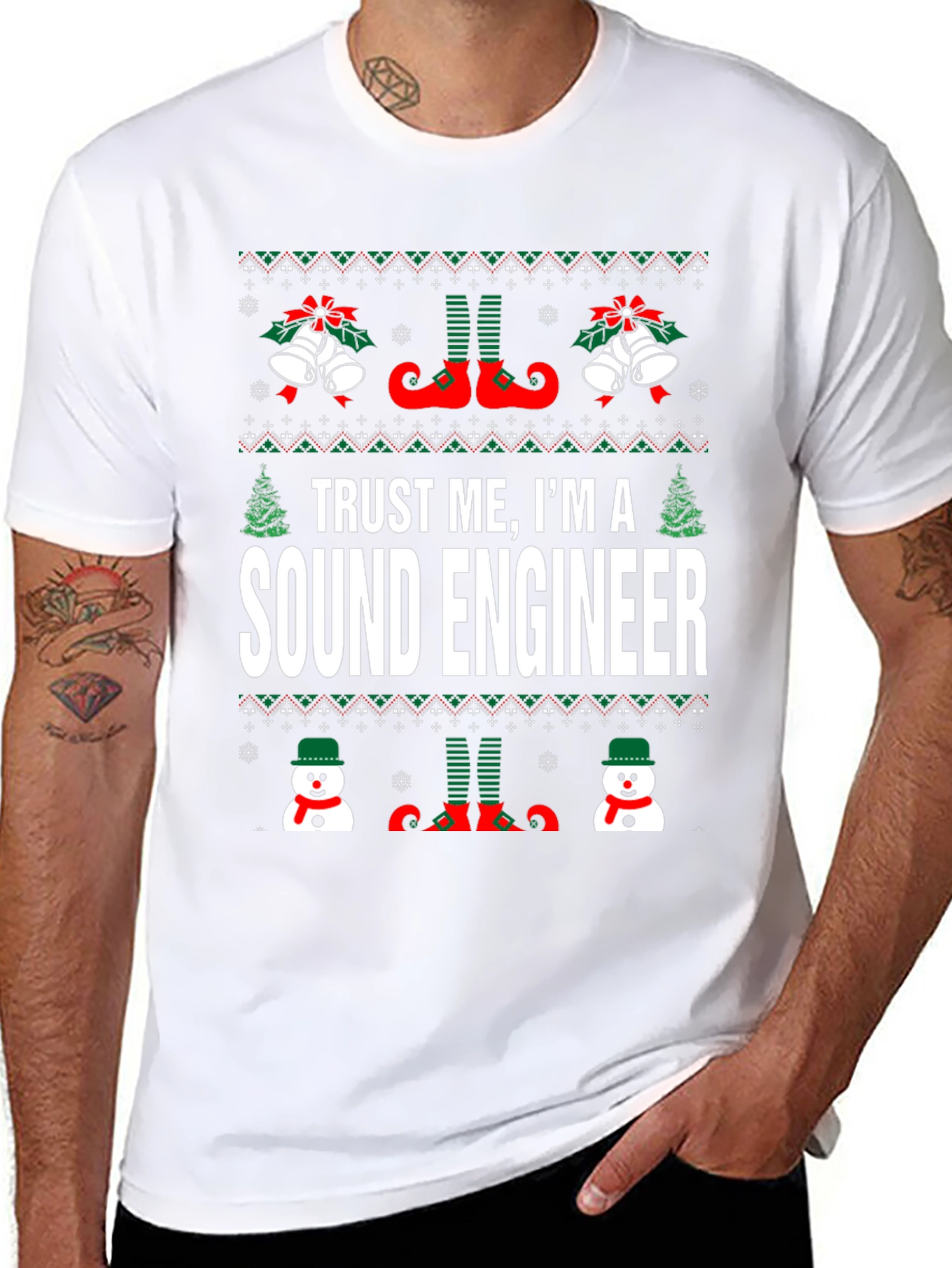 Trust Me Im A Sound Engineer Christmas T-Shirt