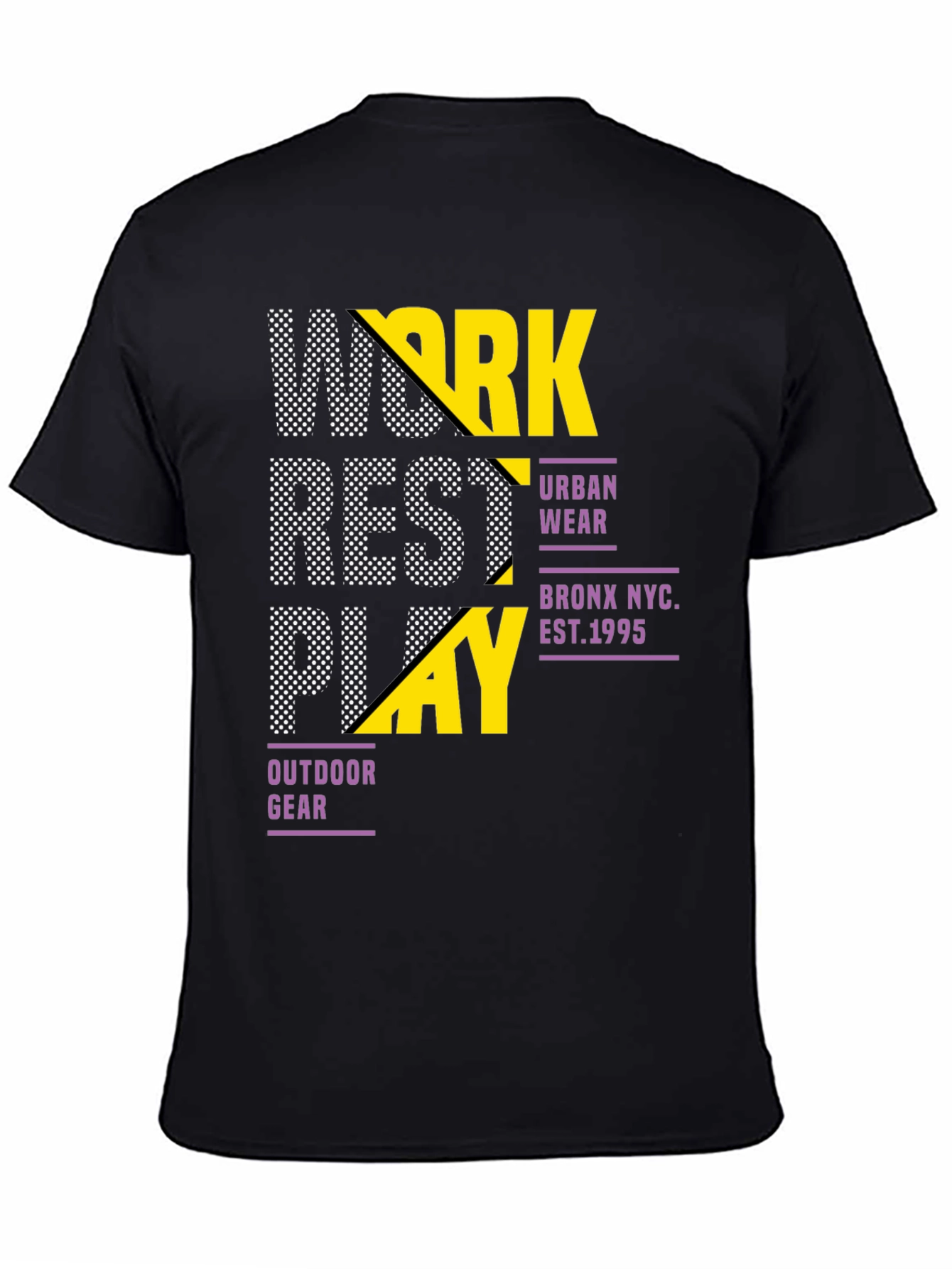 Urban Style Graphic Print Crew Neck T-Shirt